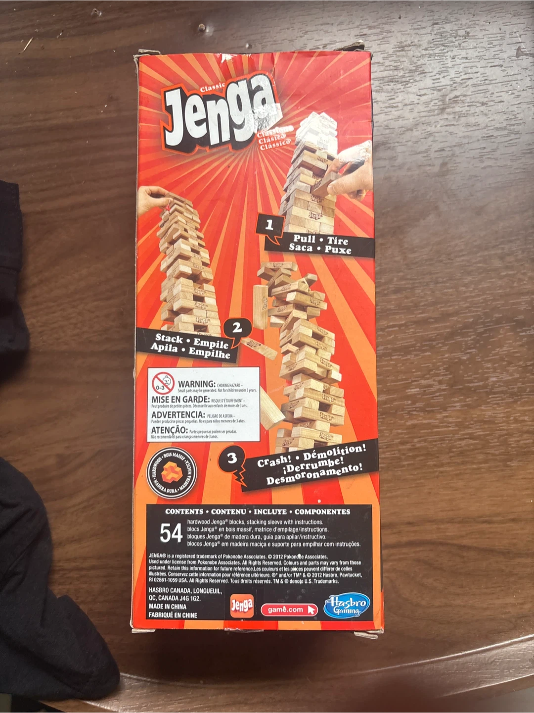 Classic Jenga Game by Hasbro - photo 2