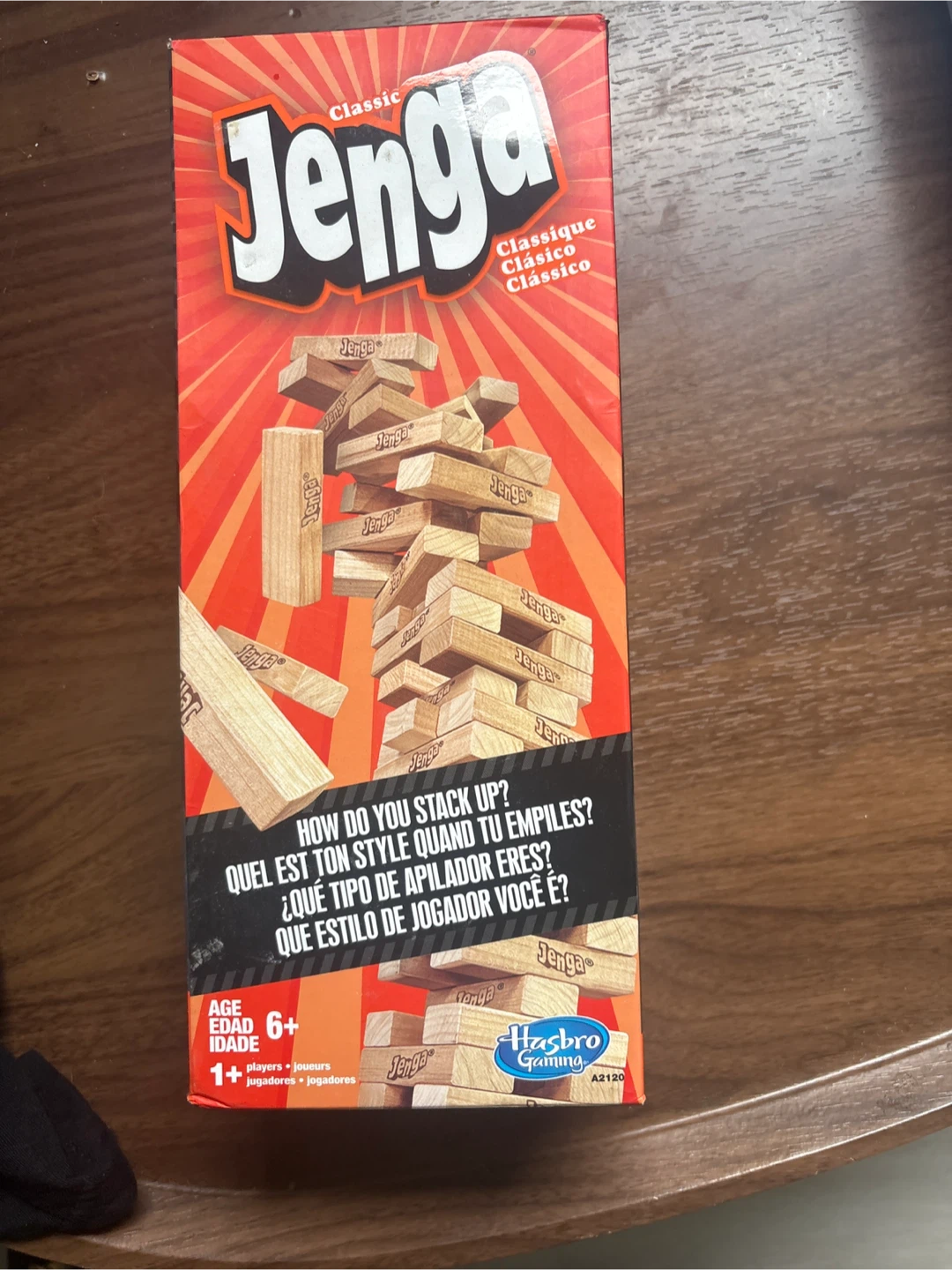 Classic Jenga Game by Hasbro