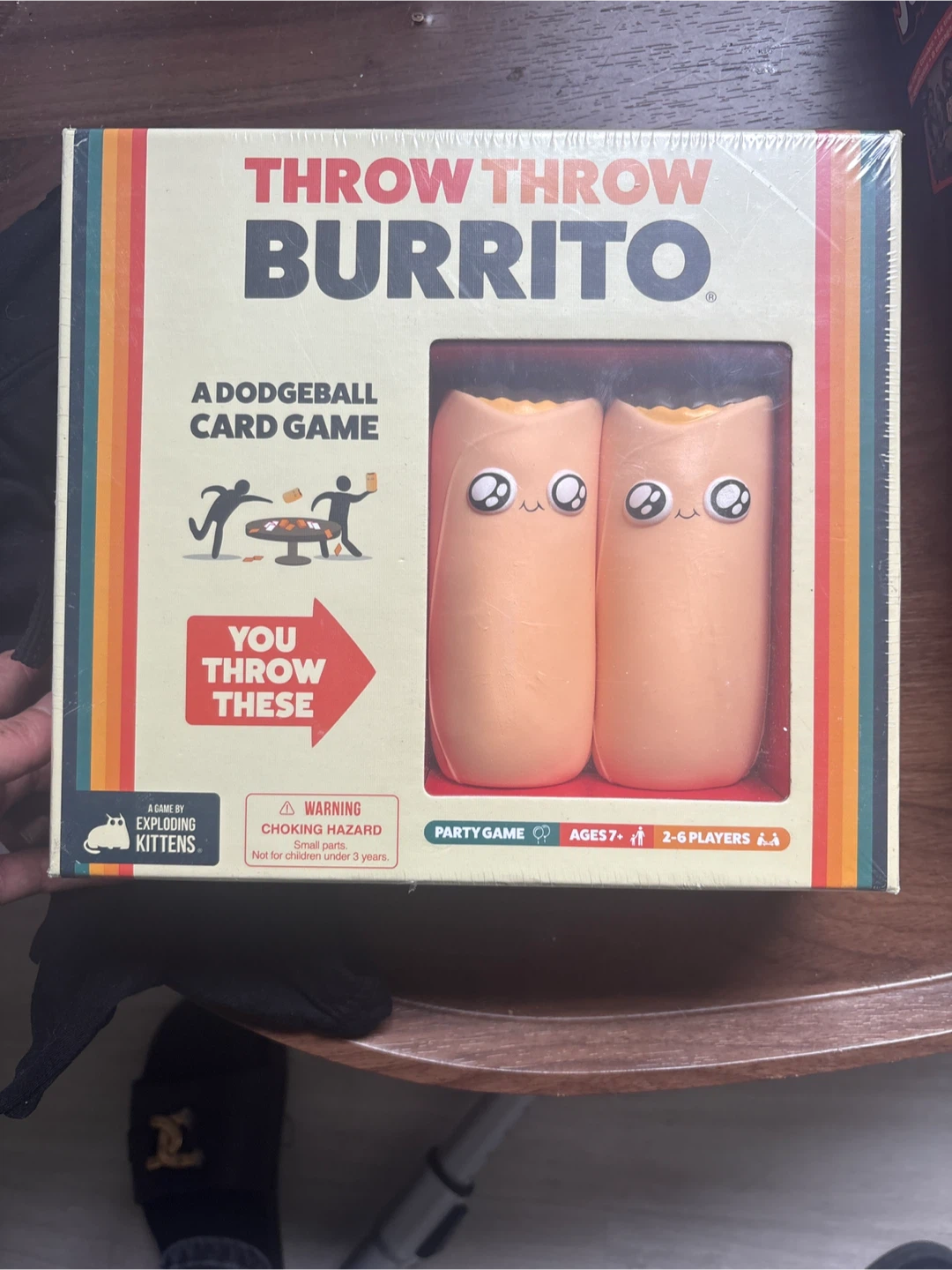 Throw Throw Burrito Dodgeball Card Game