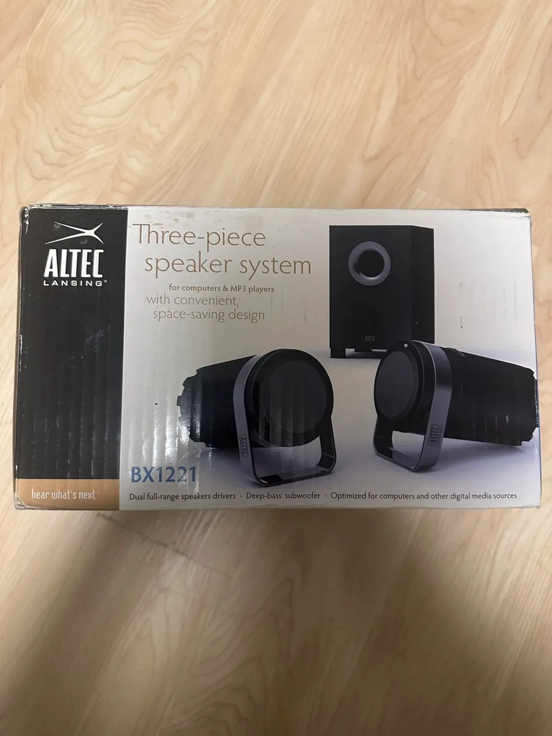 Altec Lansing BX1221 Three-Piece Speaker System thumbnail