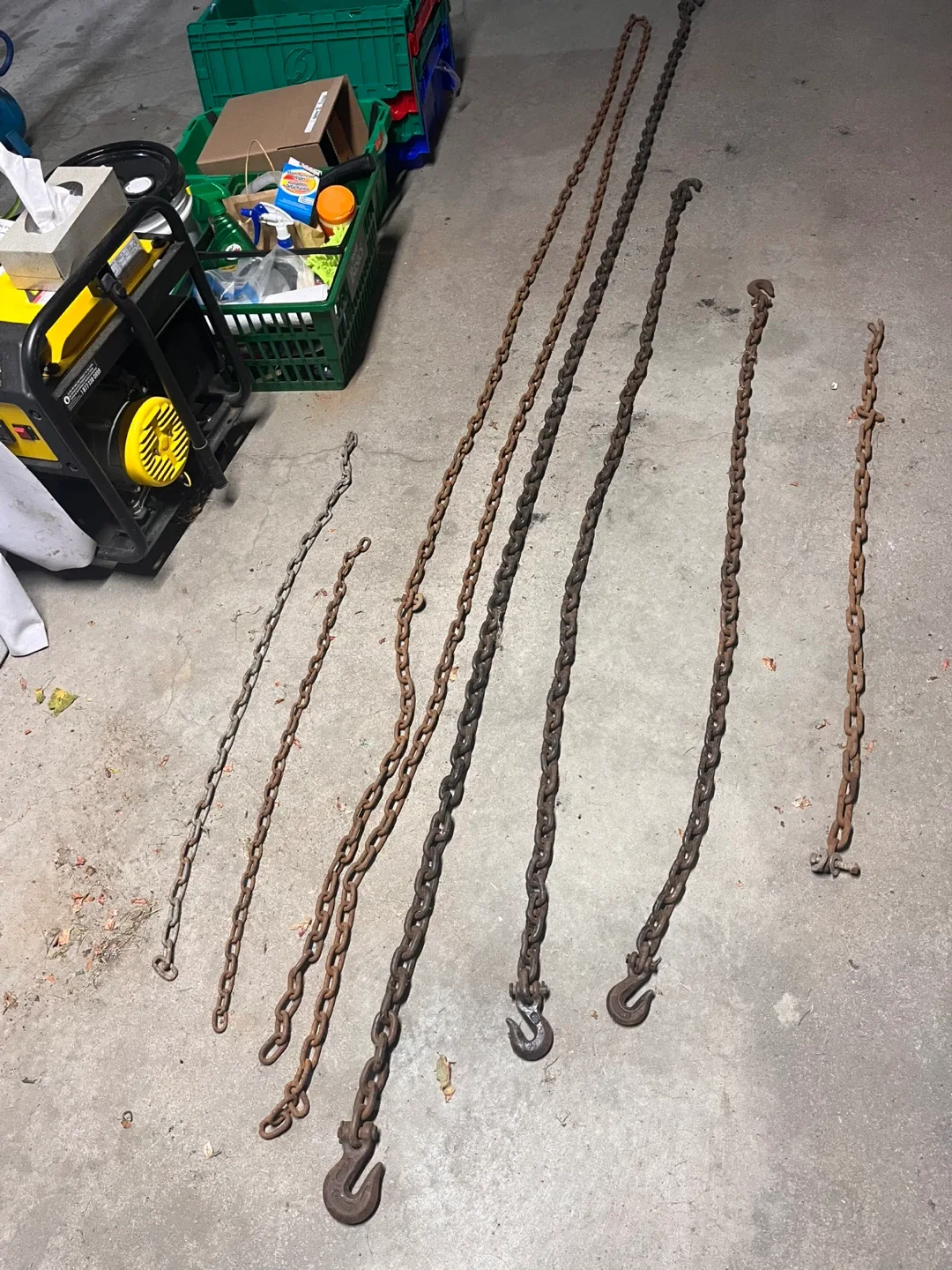 Tow Chains plus additional Chains. 6 chains one price image indicator(3)