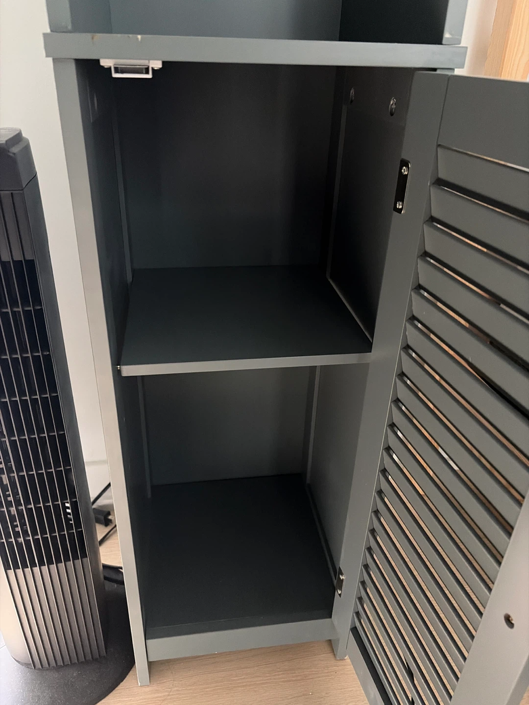FREE Grey Cabinet Shelf with Door - photo 2