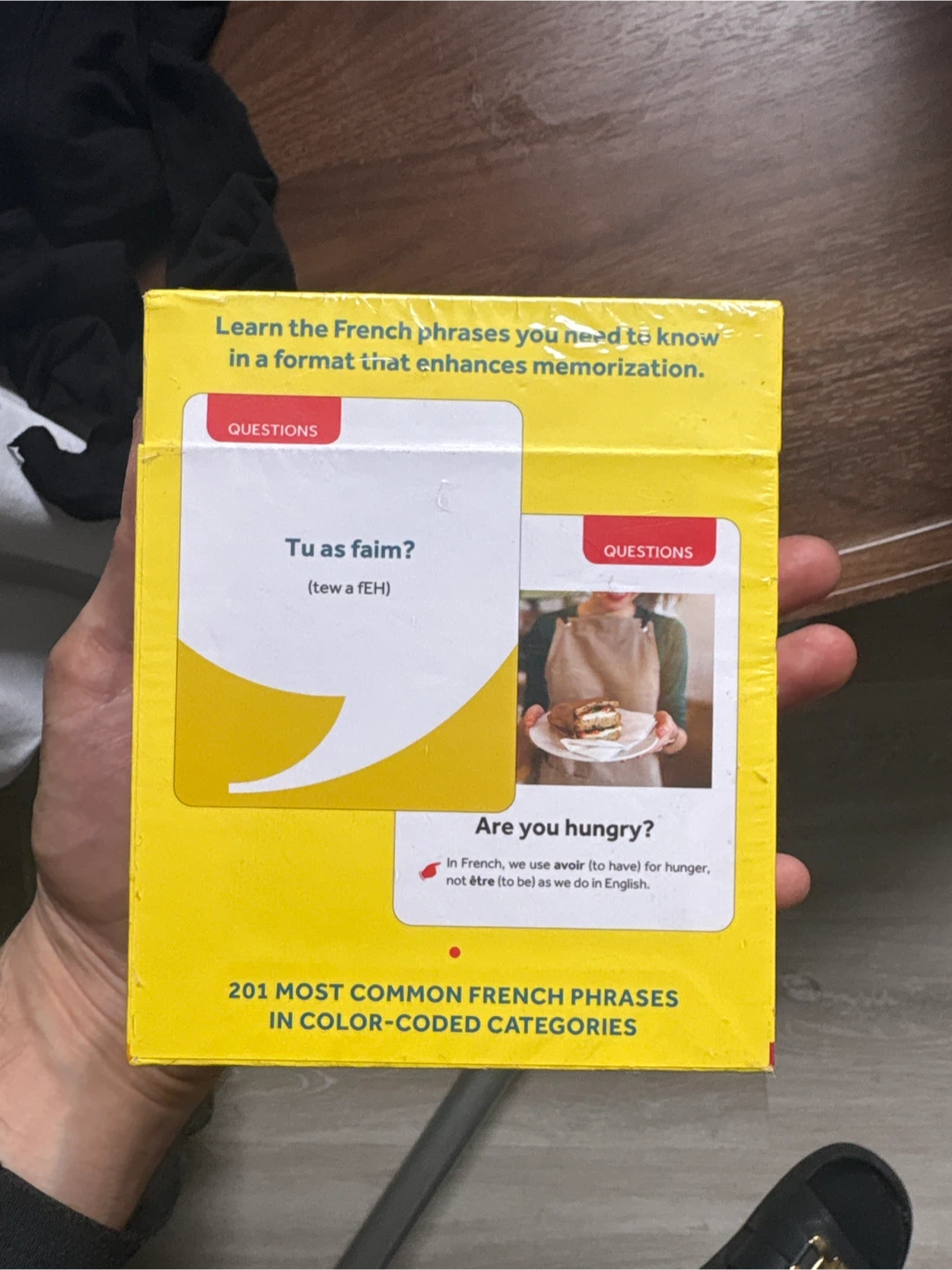 Barron's 201 French Phrases Card Set - New - photo 2