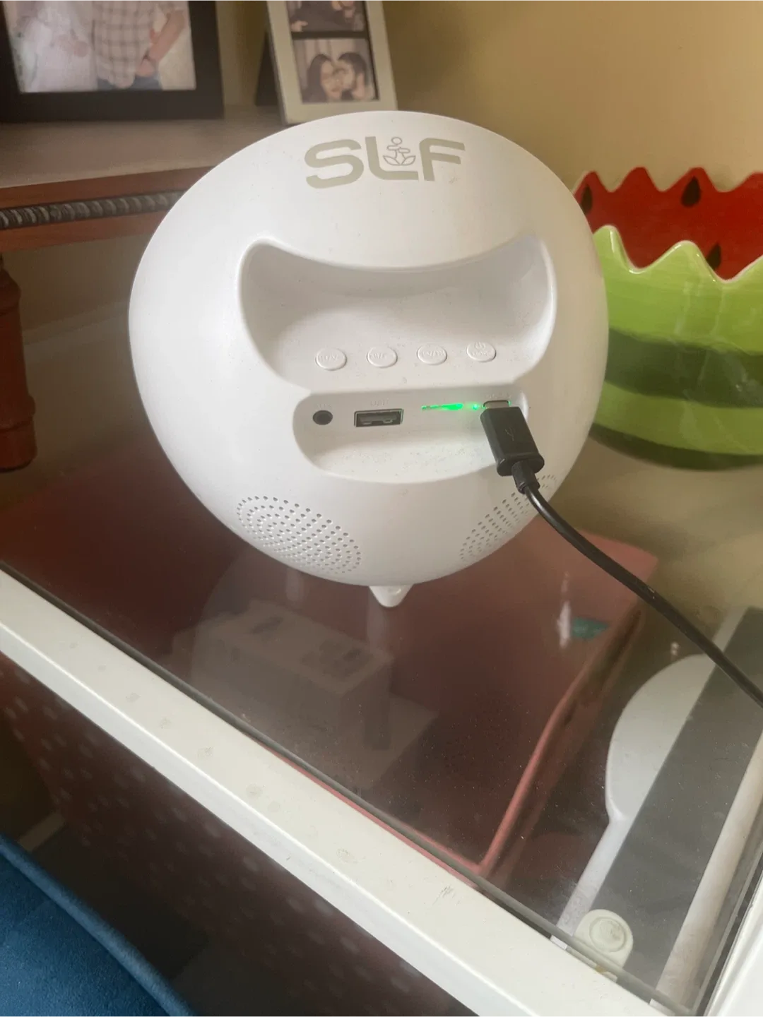 Alarm clock with night lamp image indicator(2)