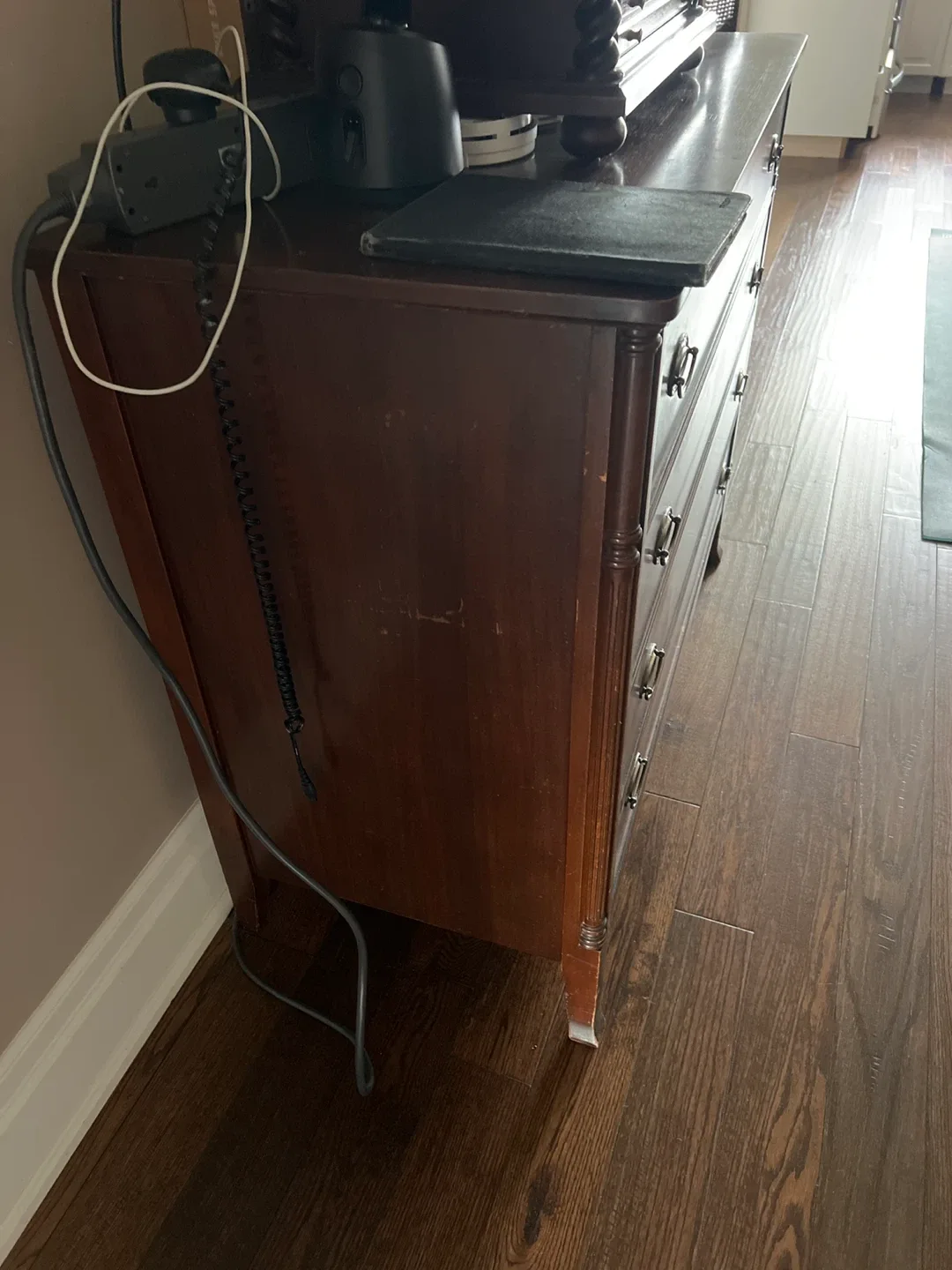 Wooden 4-Drawer Dresser image indicator(2)