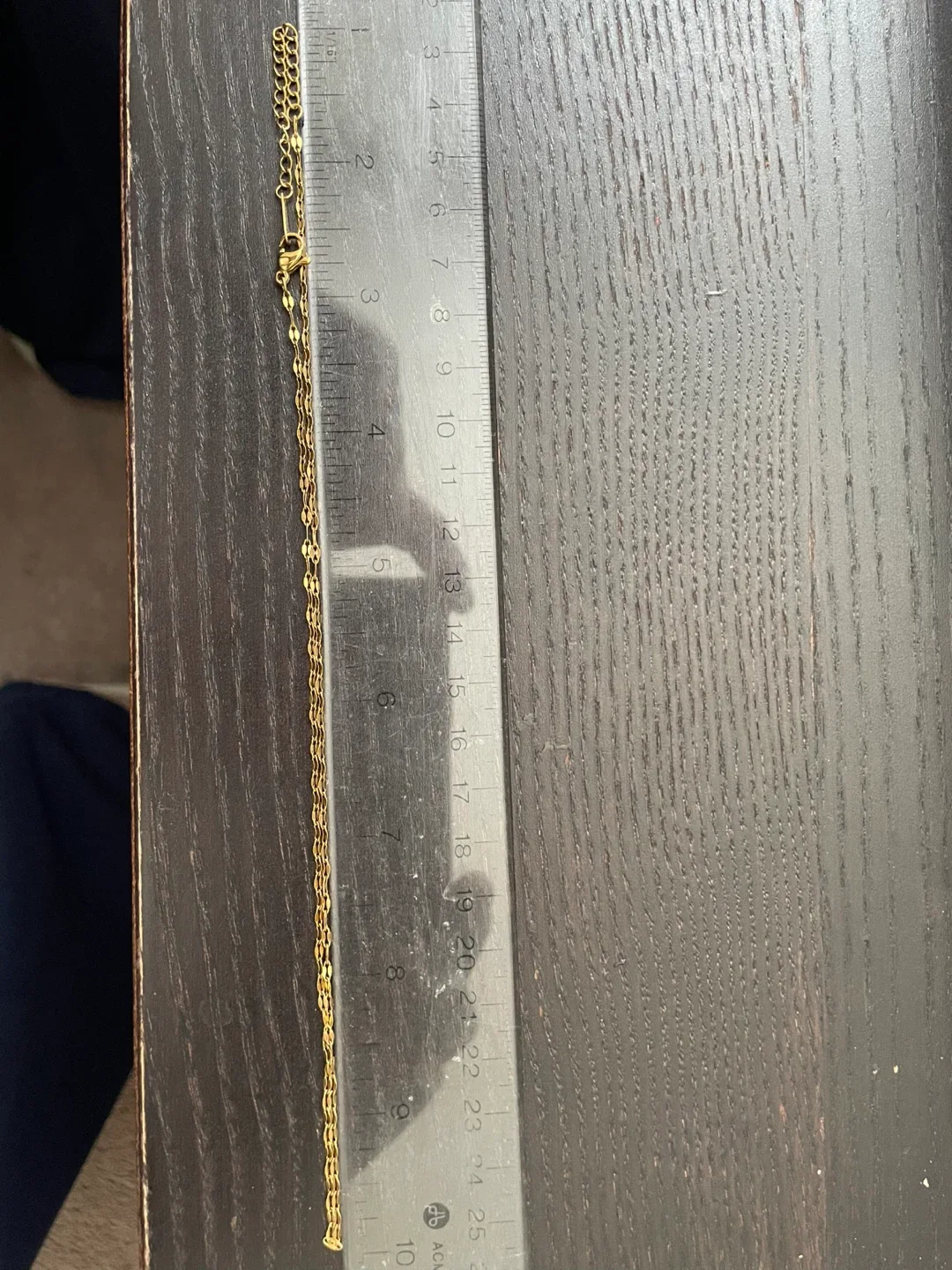 Gold Necklace Women’s 18” silver gold plated necklace image indicator(2)