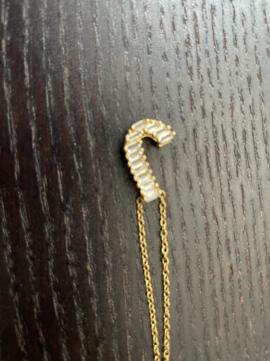 Silver gold plated Initial 'J’ Necklace 18” women’s new image indicator(3)