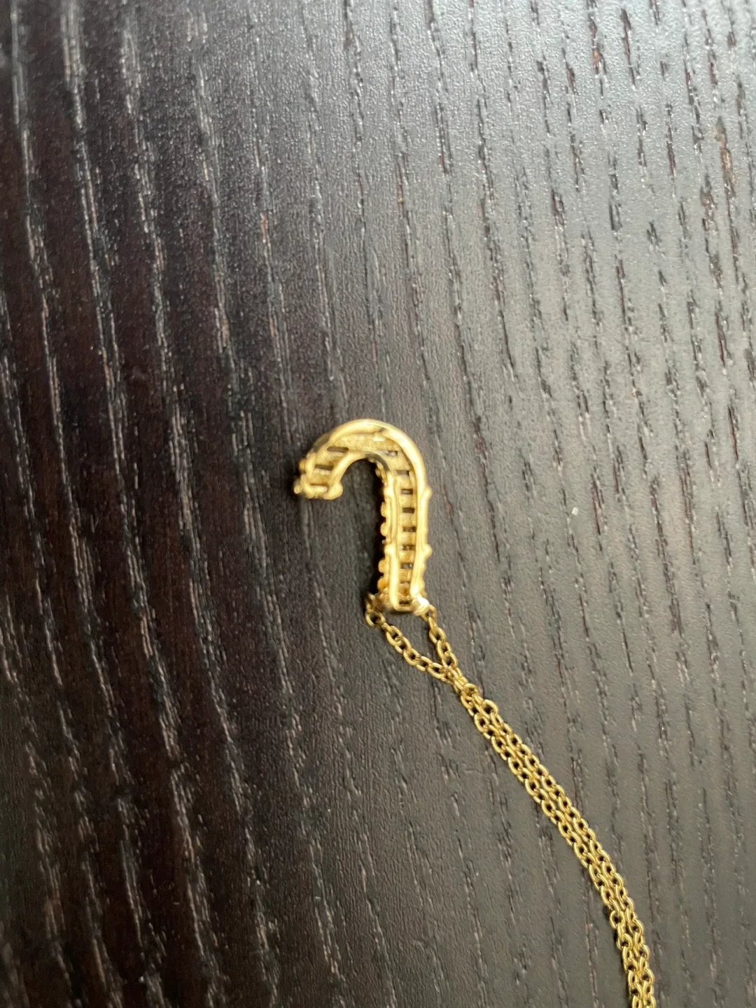 Silver gold plated Initial 'J’ Necklace 18” women’s new image indicator(4)