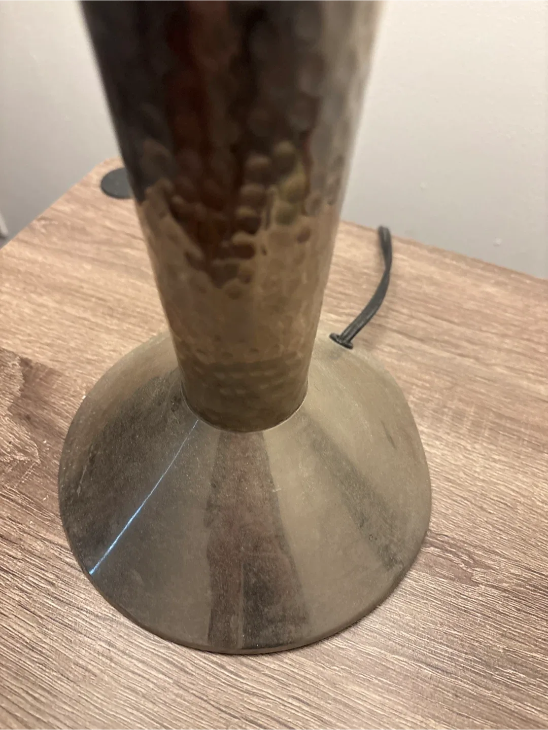 Table Lamp with Textured Shade Purchased From Macy image indicator(3)