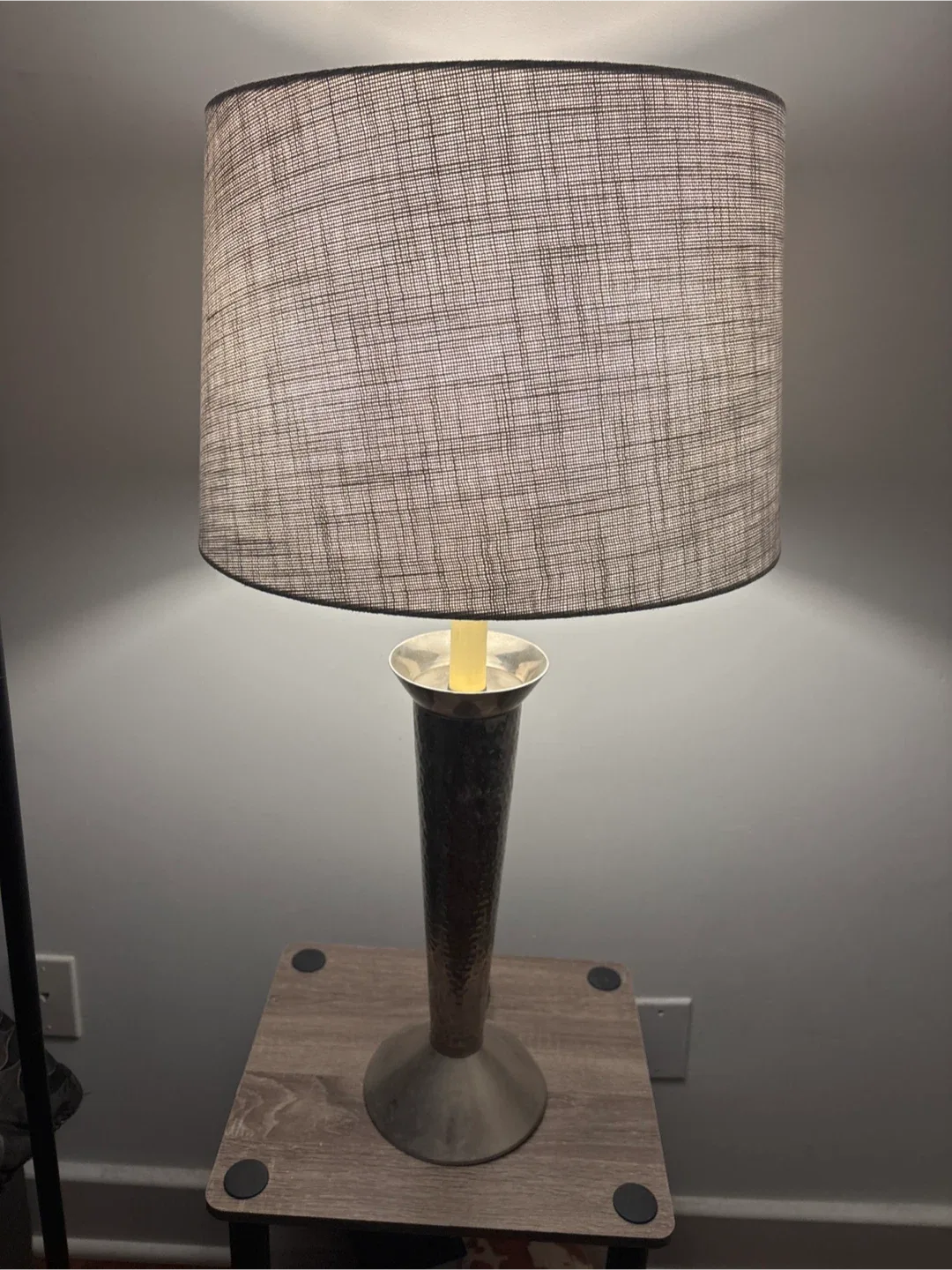 Table Lamp with Textured Shade Purchased From Macy image indicator(7)