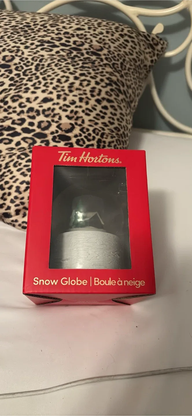 Tim Hortons Snow Globe - Brand New in Box! thumbnail