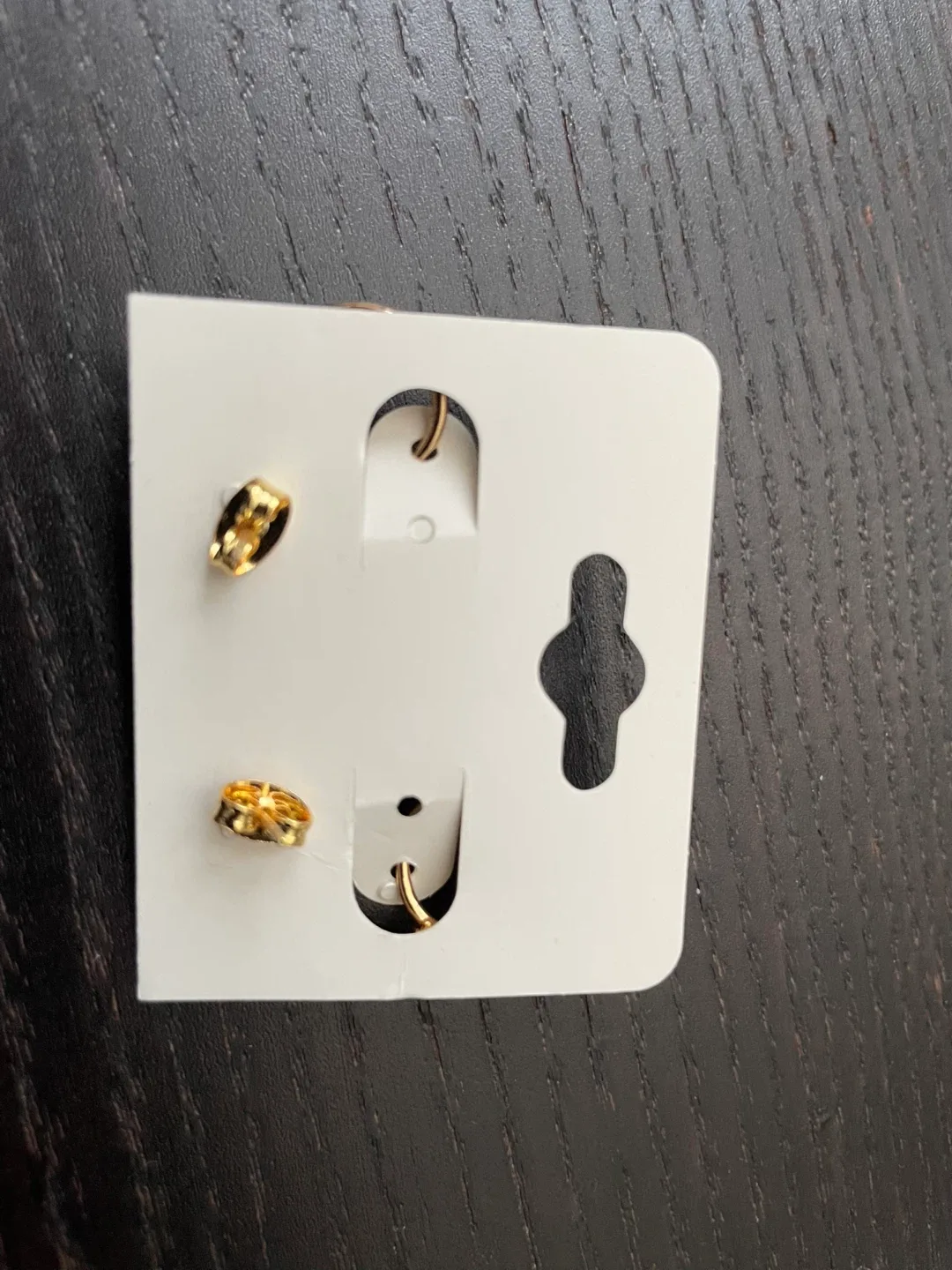 Selling New silver gold plated Hoop Earrings set image indicator(2)