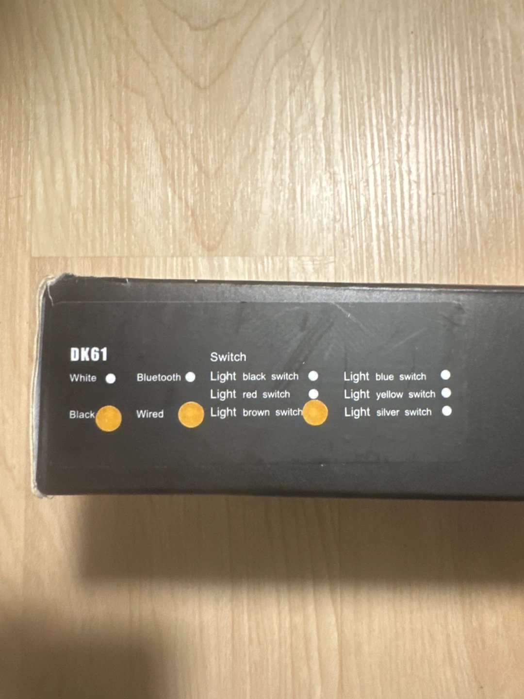 New RK ROYAL KLUDGE DK61 Mechanical Keyboard - Black - photo 3