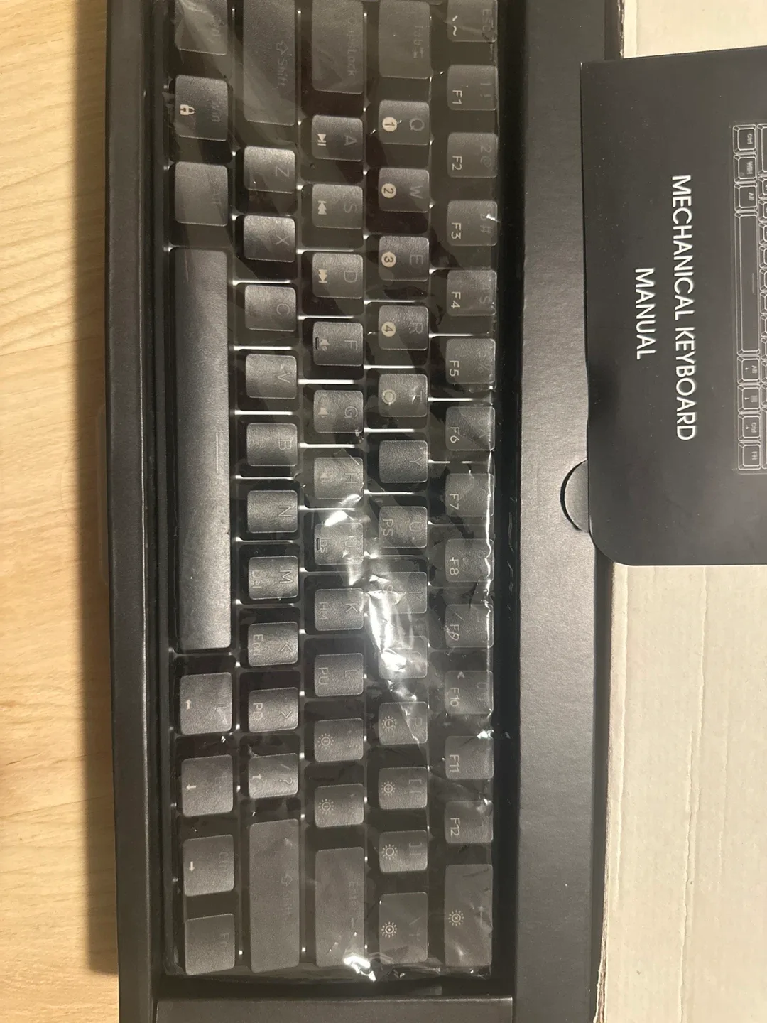 New RK ROYAL KLUDGE DK61 Mechanical Keyboard - Black image indicator(2)