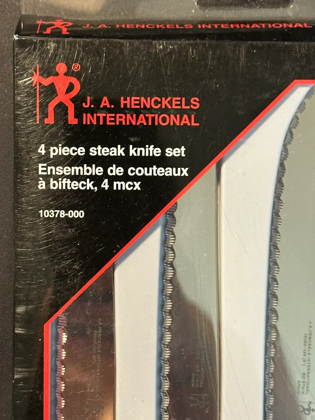 J.A. Henckels 4-Piece Steak Knife Set - New in Box! image indicator(3)
