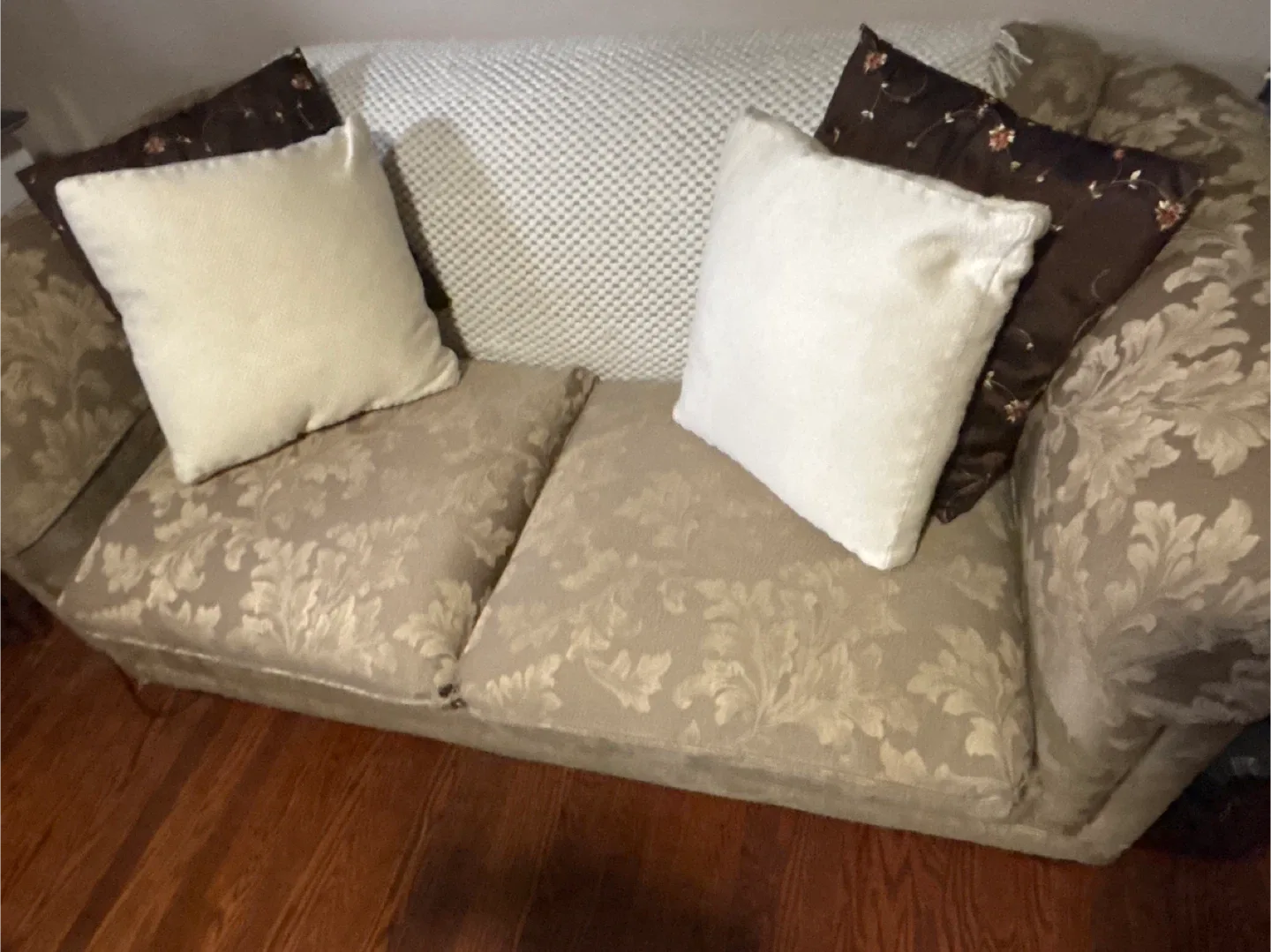 FREE Floral Patterned Sofa & Love Seat image indicator(5)