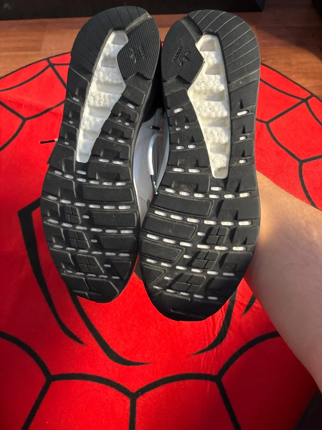 Adidas ZX 2K Boost White Sneakers Size 12 image indicator(5)