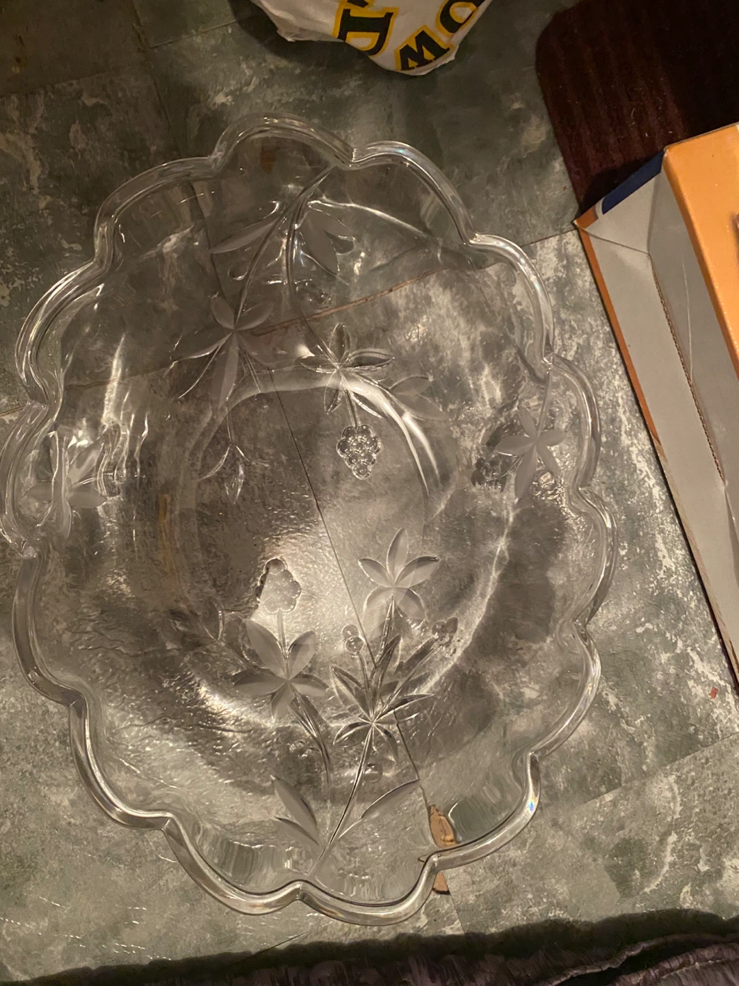Mikasa Crystal Bowl with Box