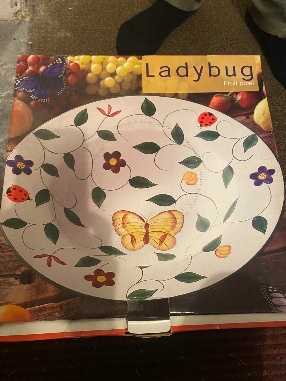 Ladybug Fruit Bowl