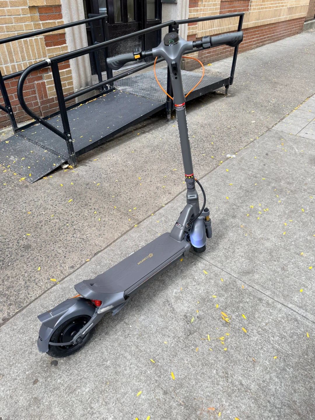 CUNFUN Electric Scooter - Gray - photo 3