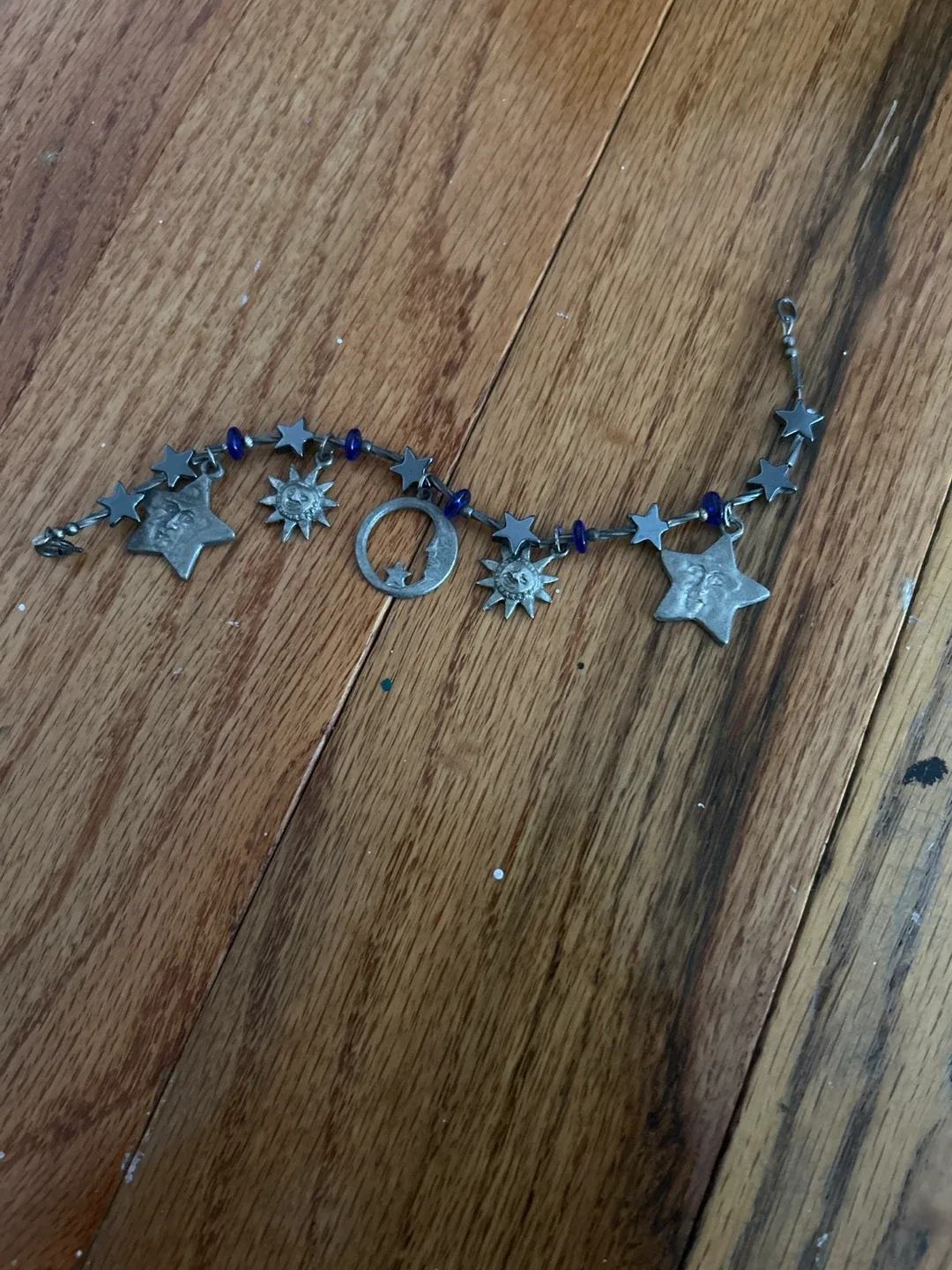 Charm Bracelet with Celestial Charms