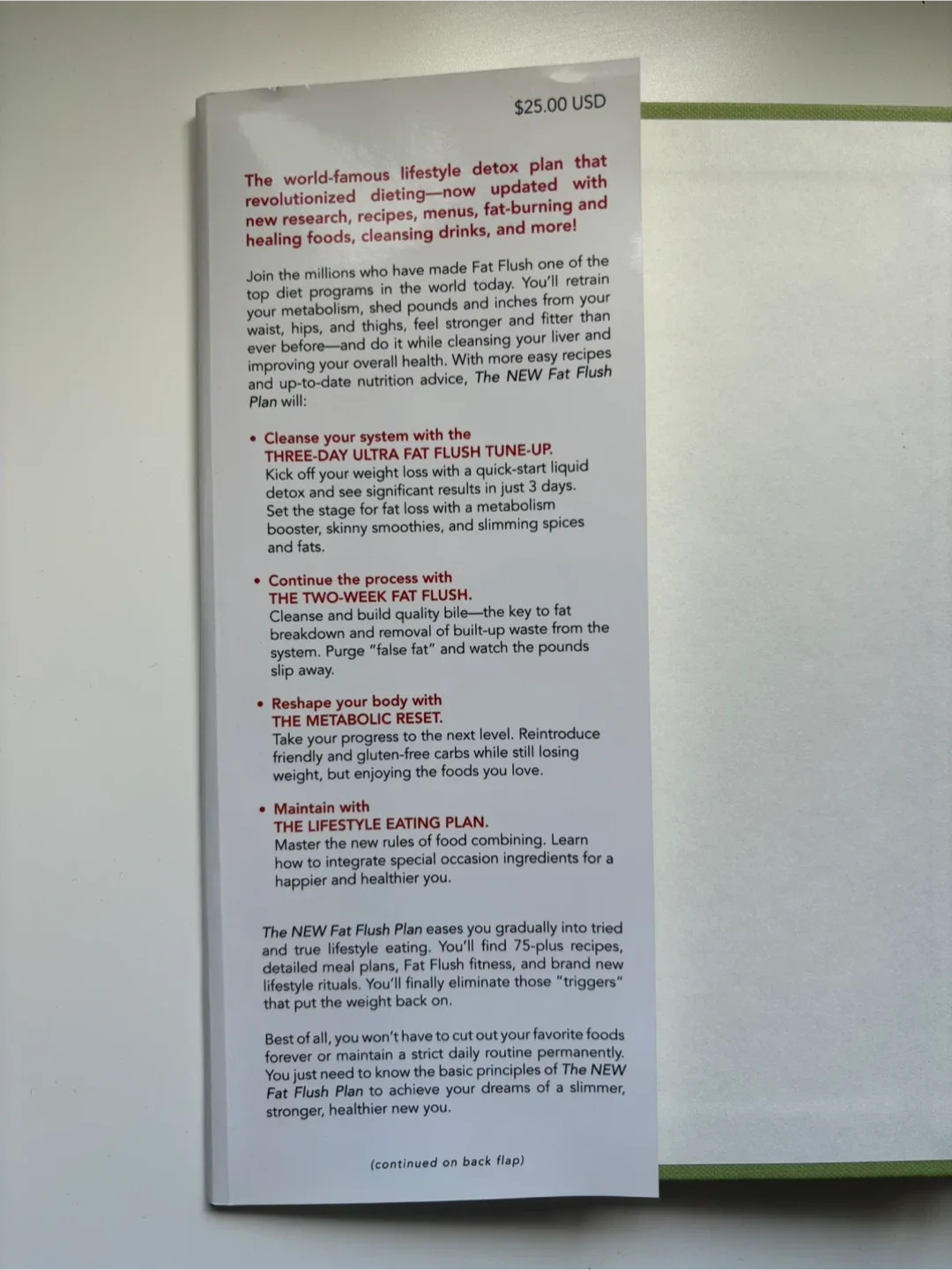 The NEW Fat Flush Plan by Ann Louise Gittleman image indicator(2)