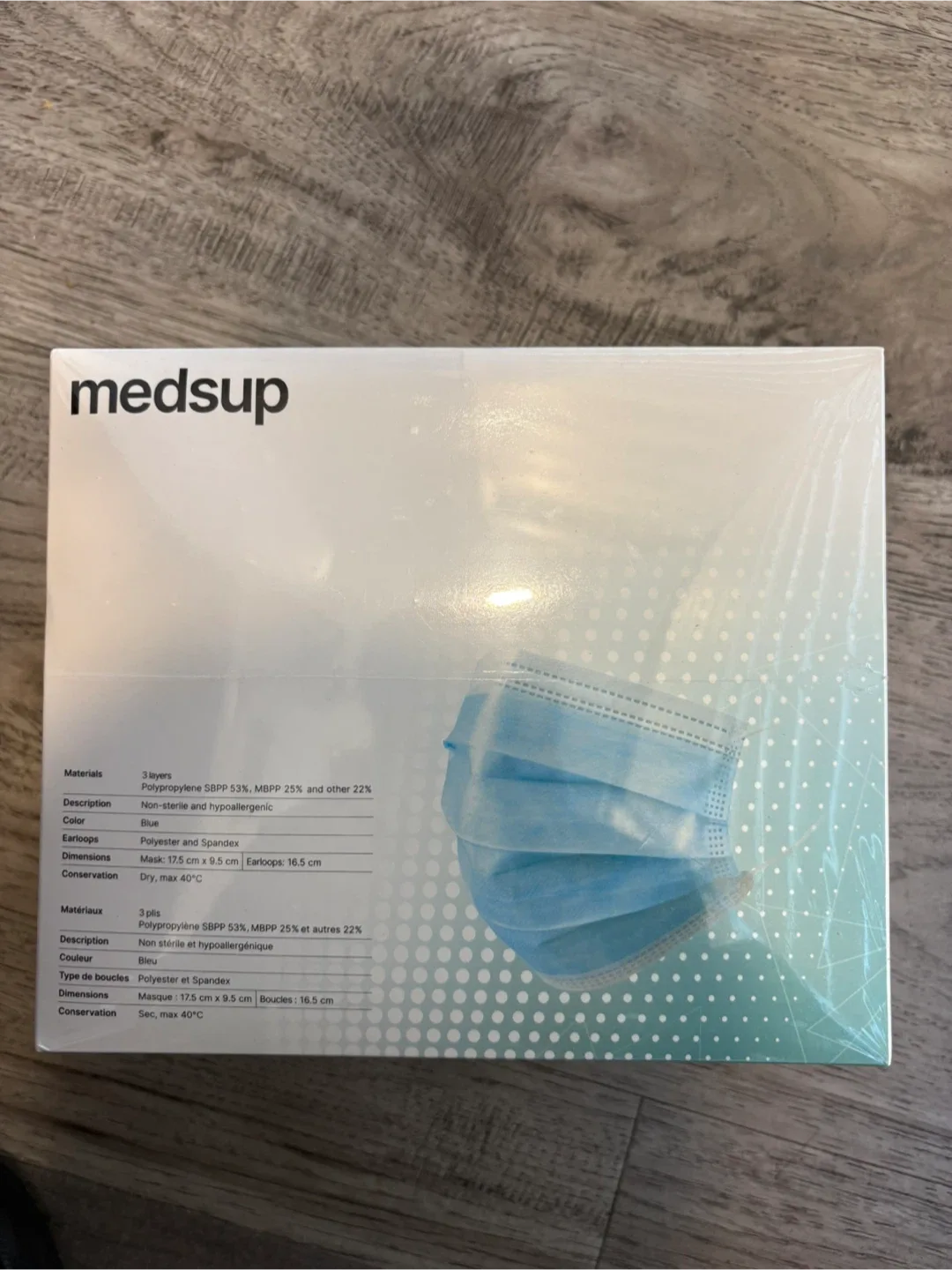 Medsup General Purpose Masks - 100 count image indicator(2)
