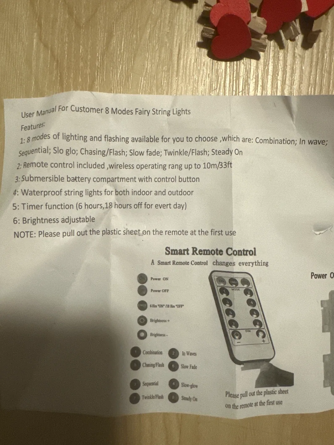 8 Modes Fairy String Lights with Remote image indicator(2)