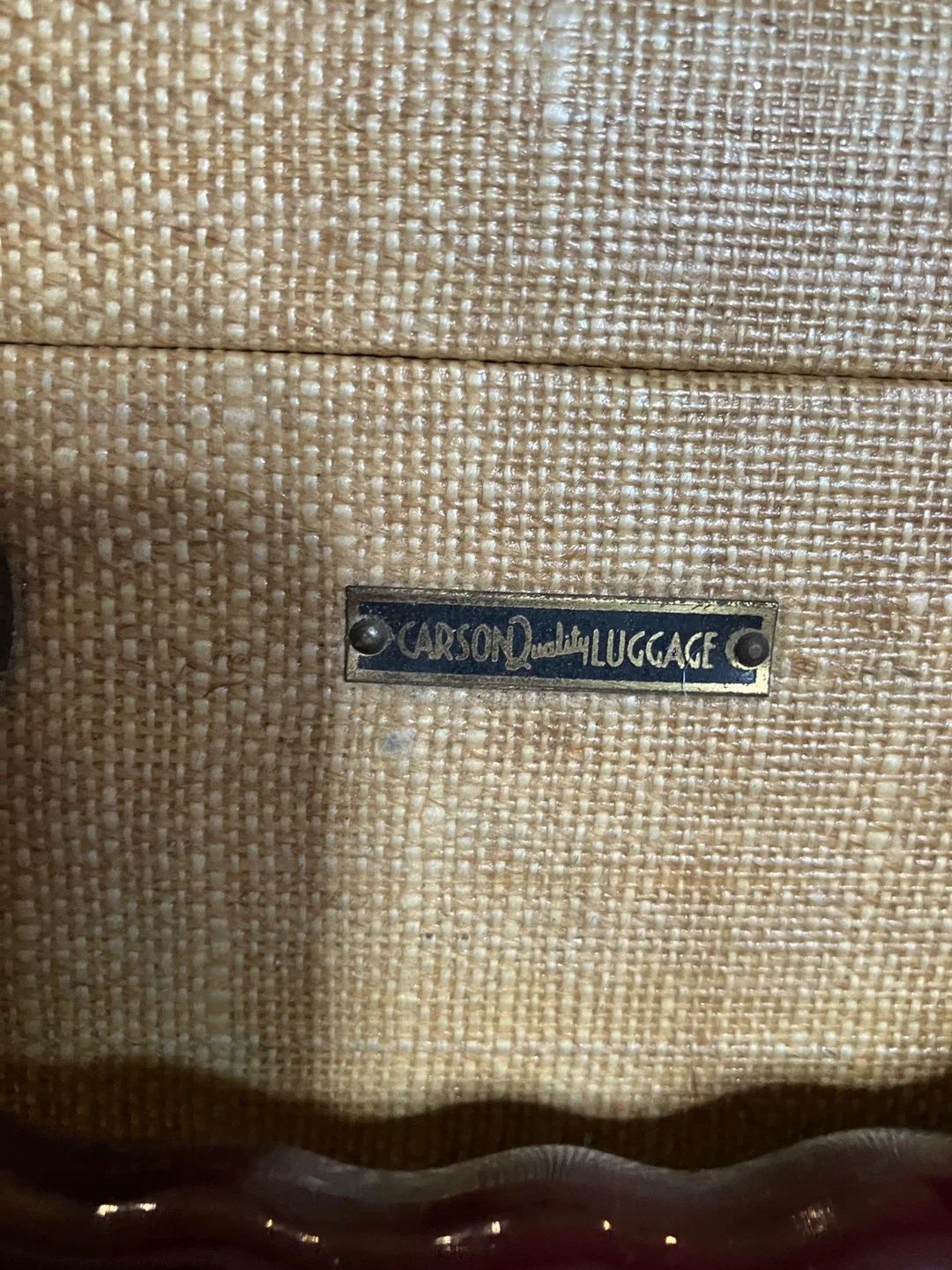 Vintage Carson Quality Luggage Picnic Set with Thermos image indicator(3)