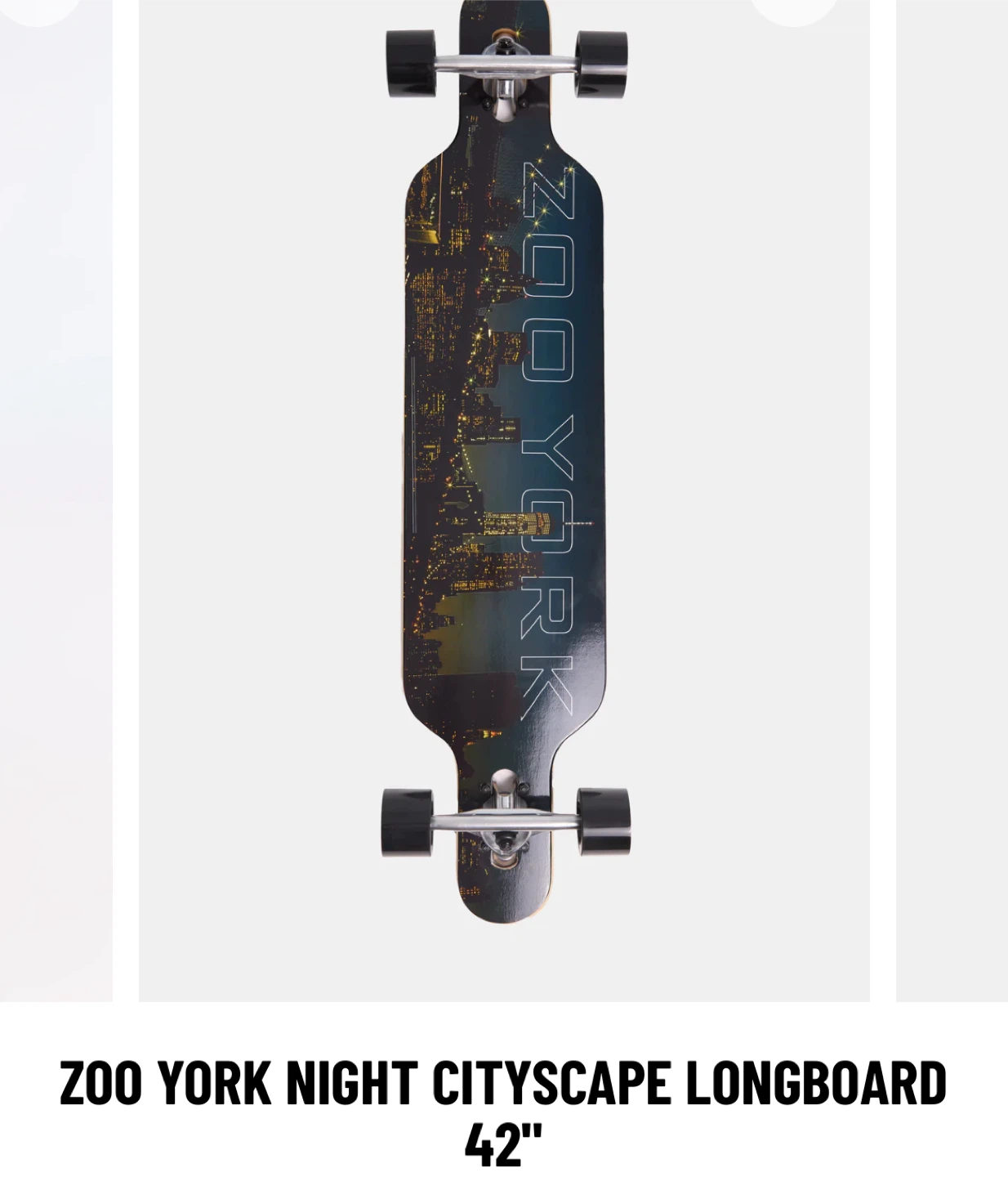 Zoo York Night Cityscape Longboard 42"