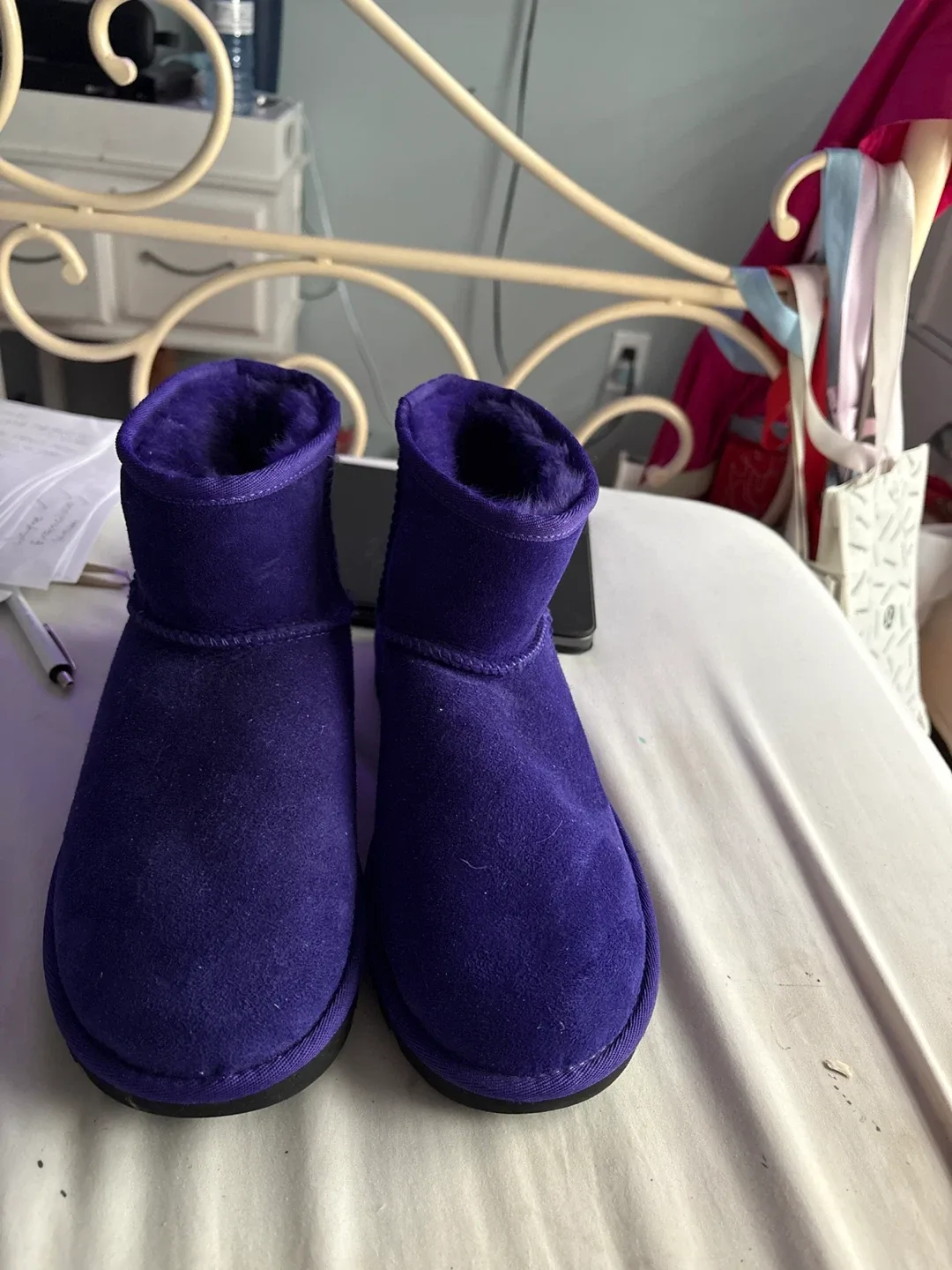 Ugg Mini Boots - violet night side 8 thumbnail
