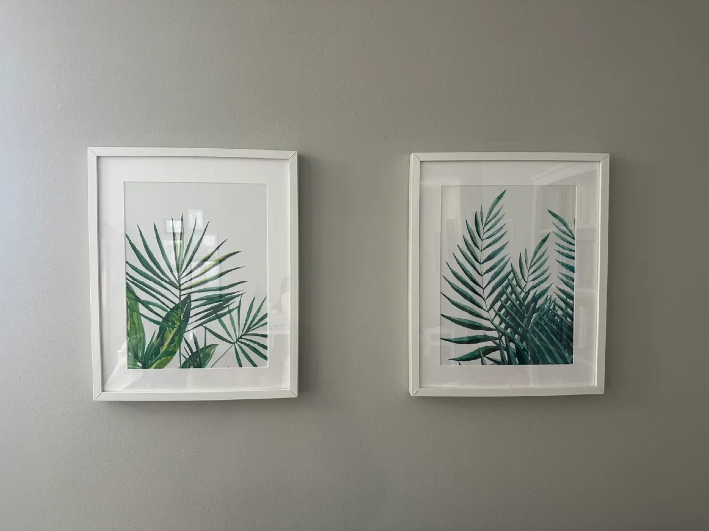 IKEA RIBBA White Wall Frames Set (Art Included) image indicator(2)