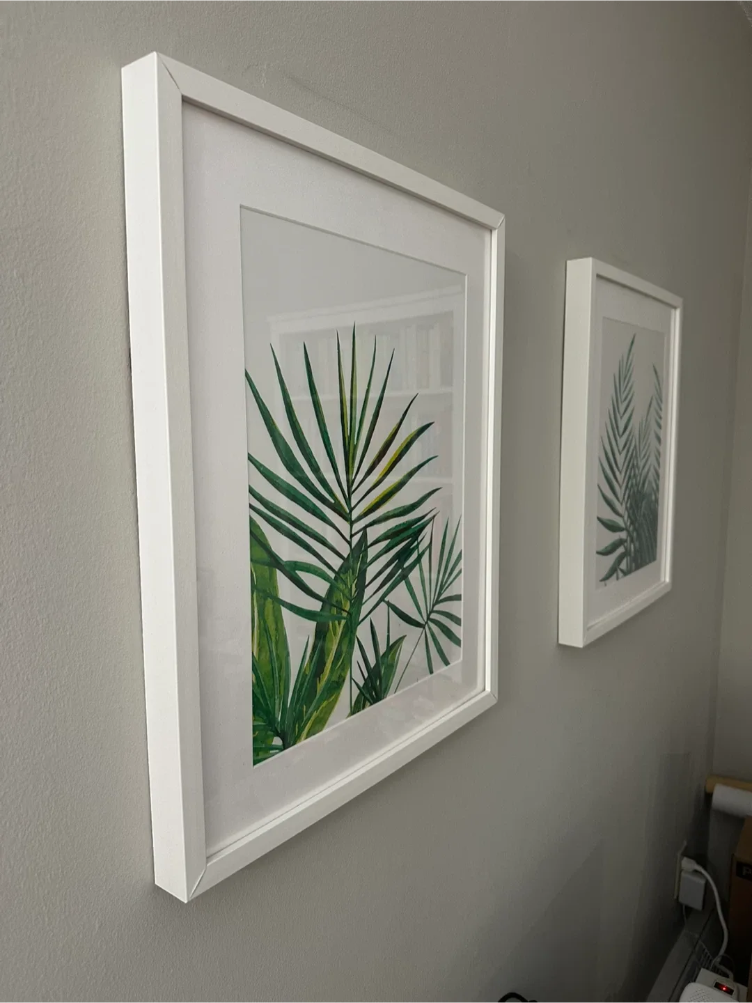 IKEA RIBBA White Wall Frames Set (Art Included) image indicator(3)