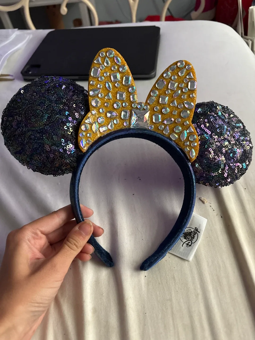 Disney Minnie Mouse Ears Headband 50 anniversary thumbnail