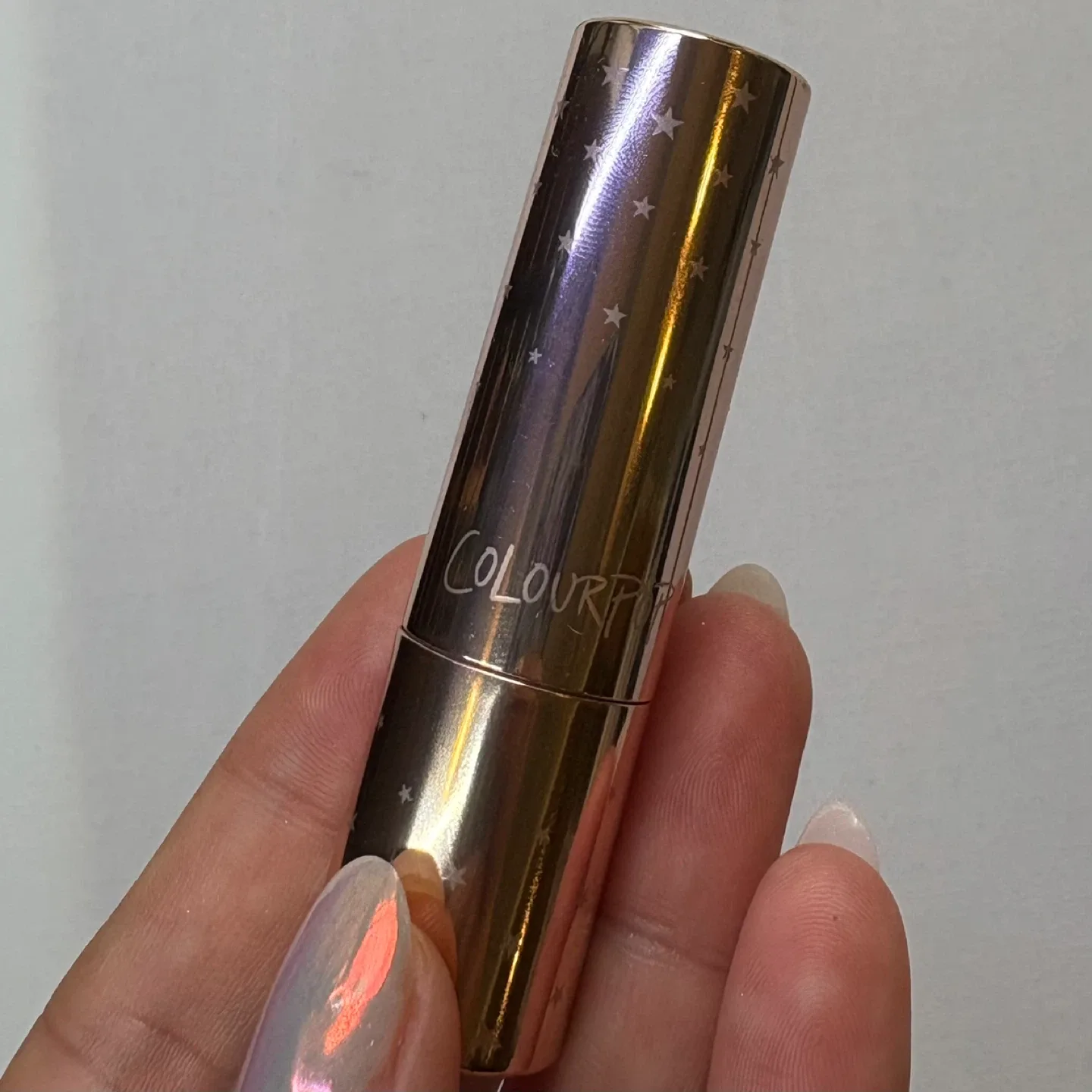 ColourPop Lux Star Embossed Tube Lipstick Hey Mr DJ Velvet Blur image indicator(5)