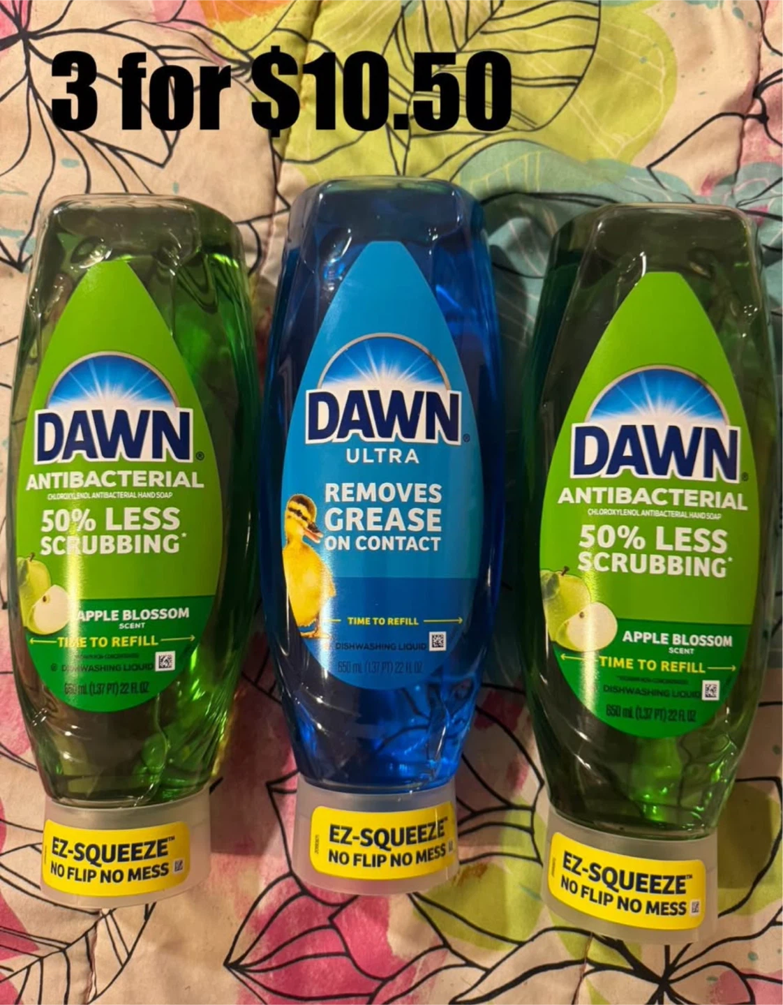 Dawn Antibacterial & Ultra Dish Soap (3)