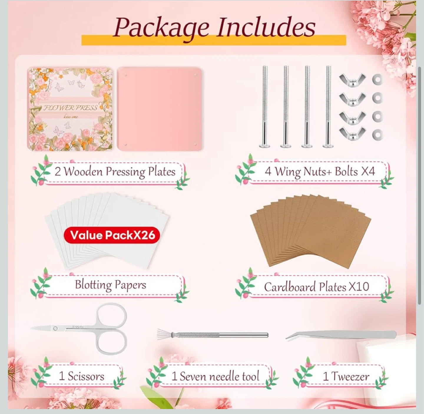 Flower Press Kit - Large Size - photo 3