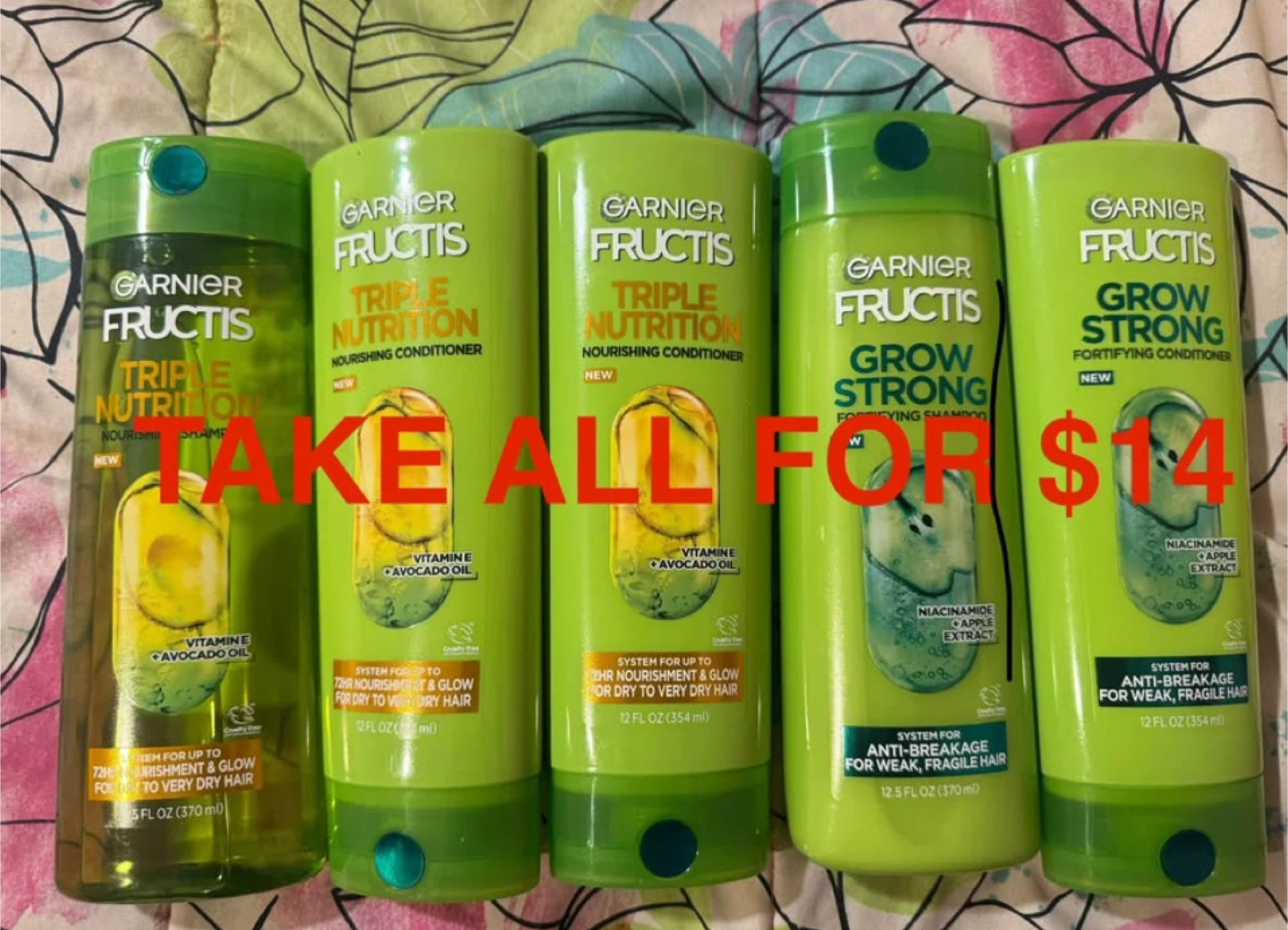 Garnier Fructis Hair Products - All 5 for $14!