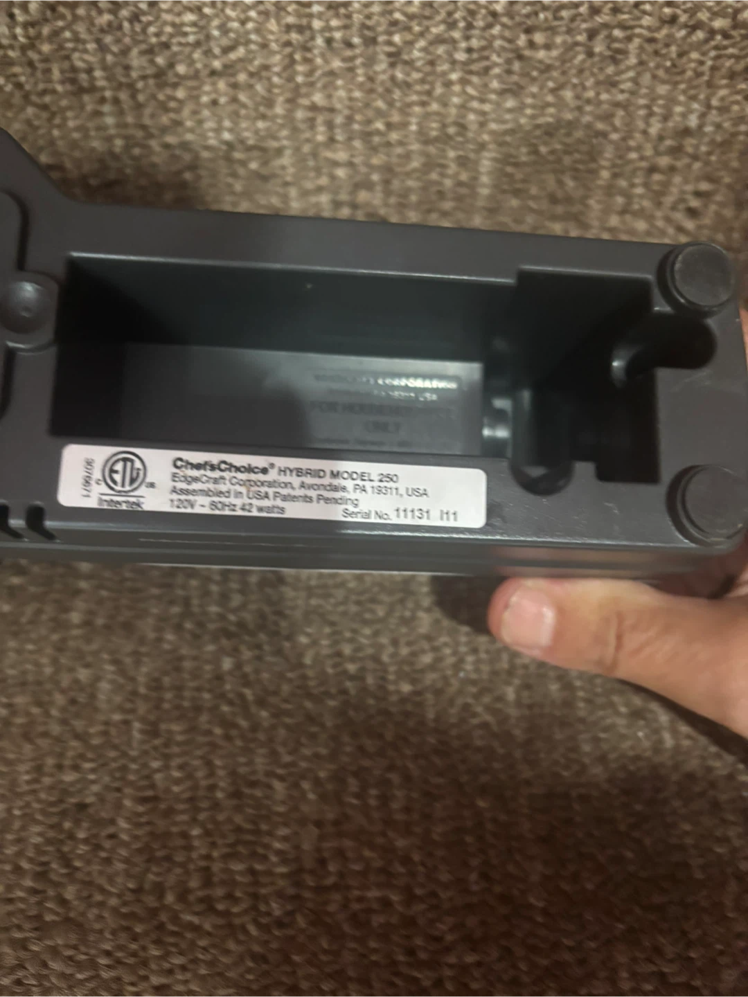 Chef'sChoice Hybrid 250 Knife Sharpener - photo 2