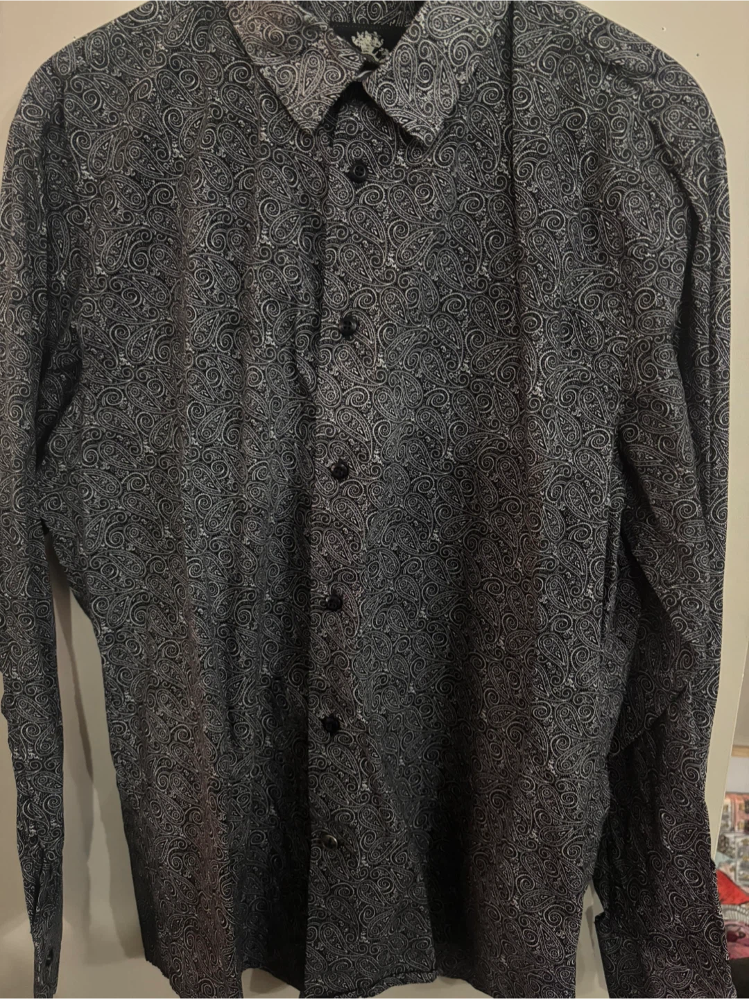 Paisley Button-Down Shirt