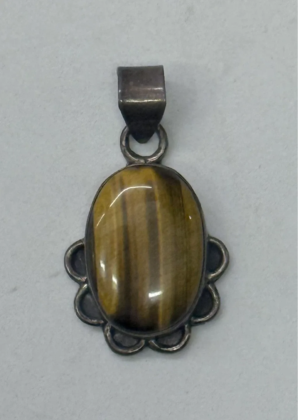 Vintage Tiger's Eye Pendant thumbnail