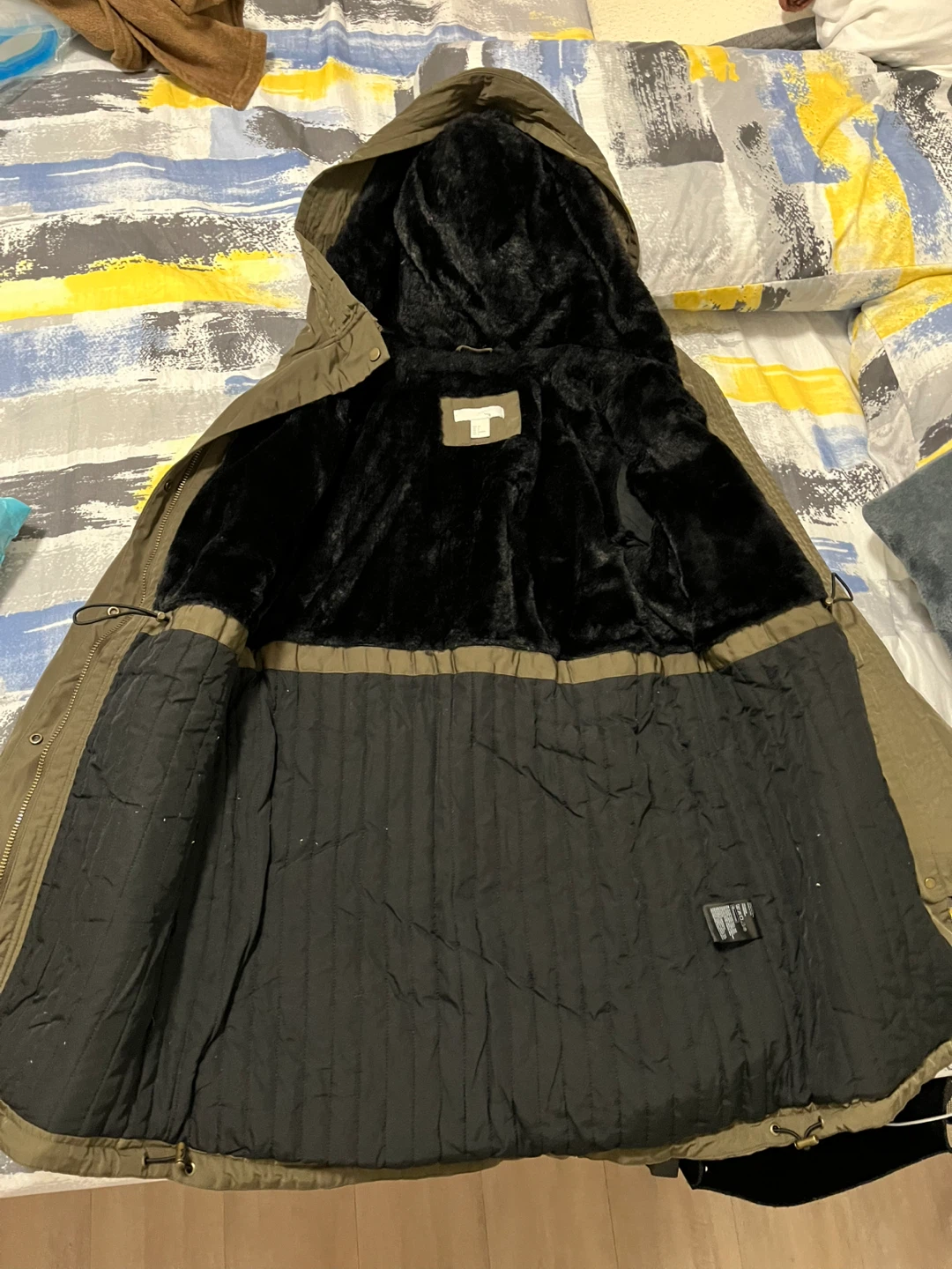 H&M Olive Green Winter Parka - photo 2