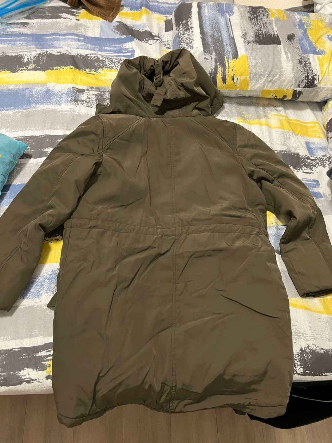 H&M Olive Green Winter Parka - photo 4