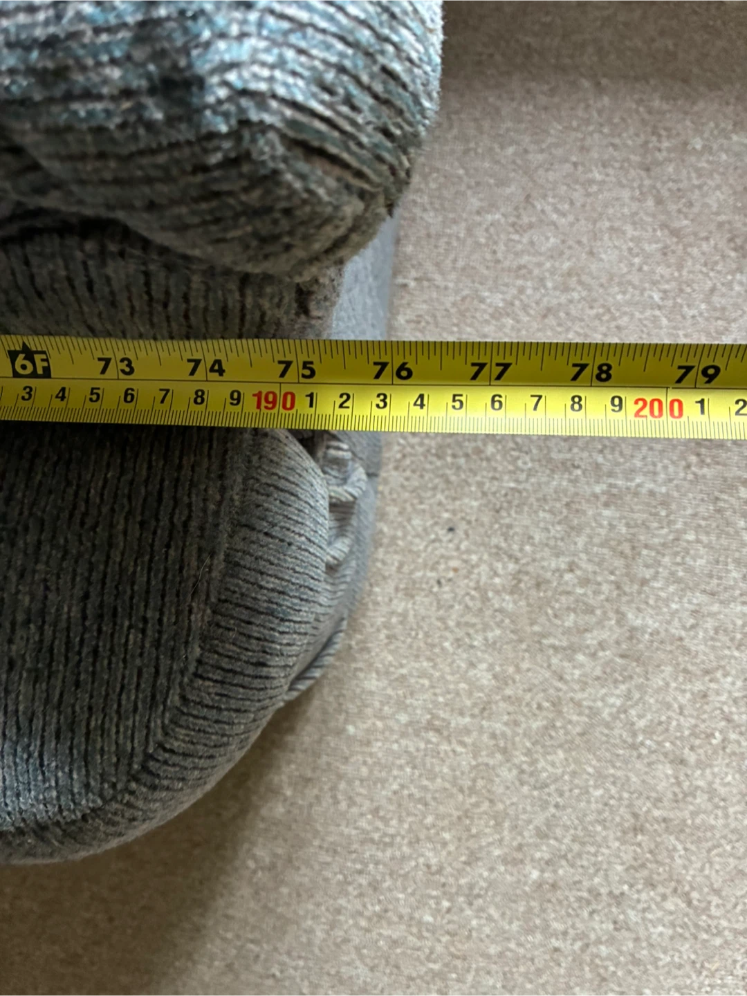 NEED GONE BY TODAY ! Grey Loveseat Sofa - photo 4