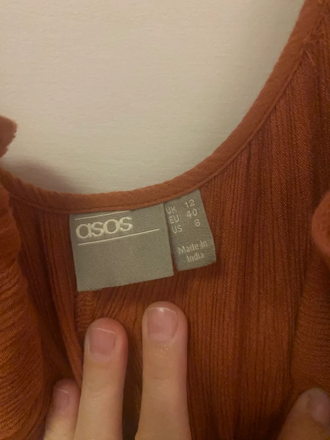 ASOS Brown Jumpsuit - Size 8 image indicator(3)