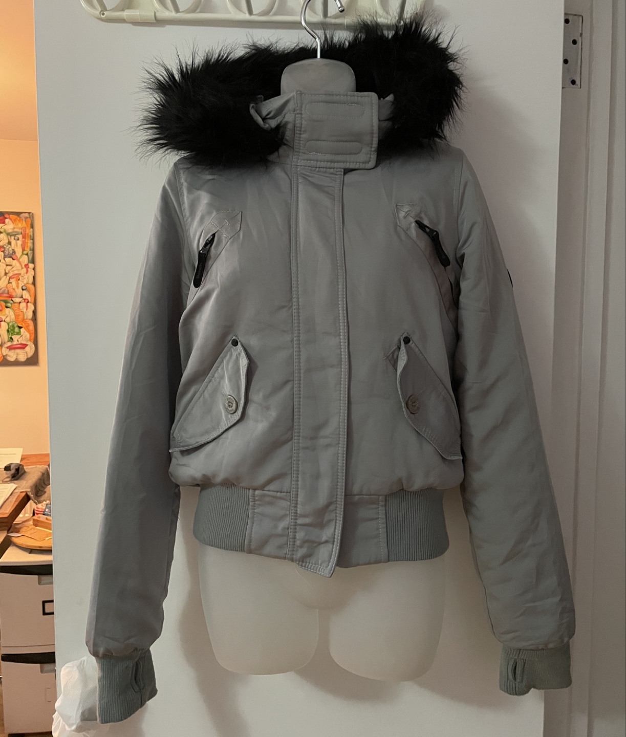 Bench. Light Grey Fall-Winter Jacket - photo 2
