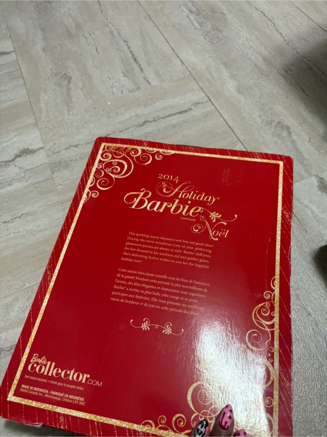 2014 Holiday Barbie Doll - New in Box image indicator(3)