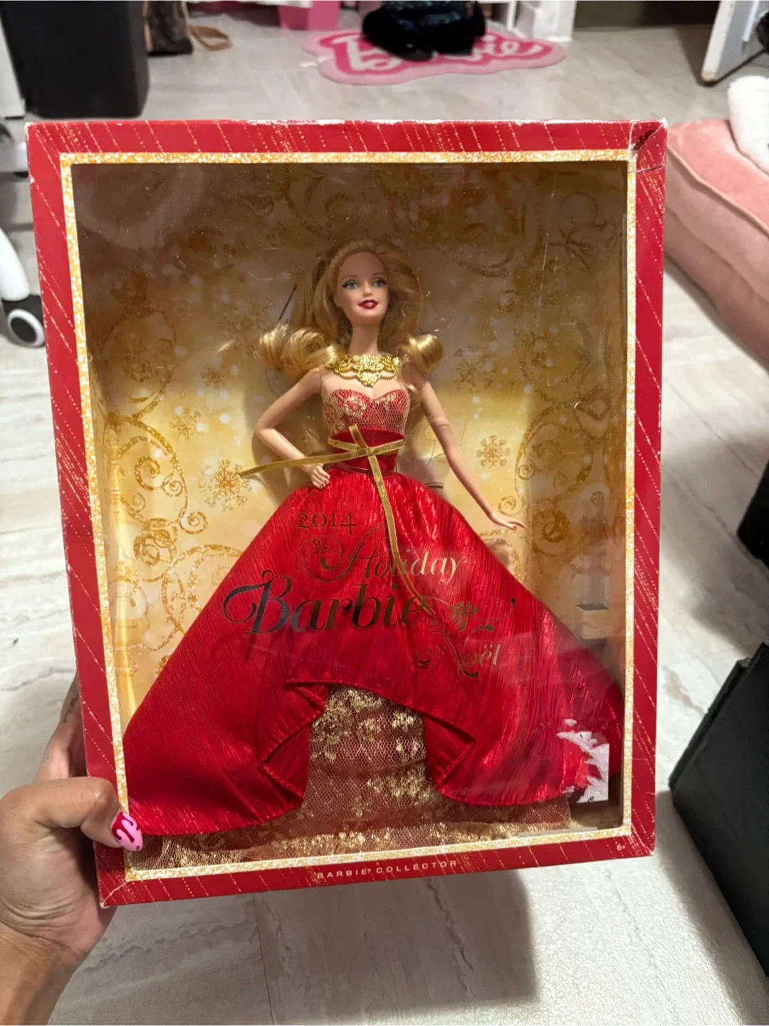 2014 Holiday Barbie Doll - New in Box thumbnail
