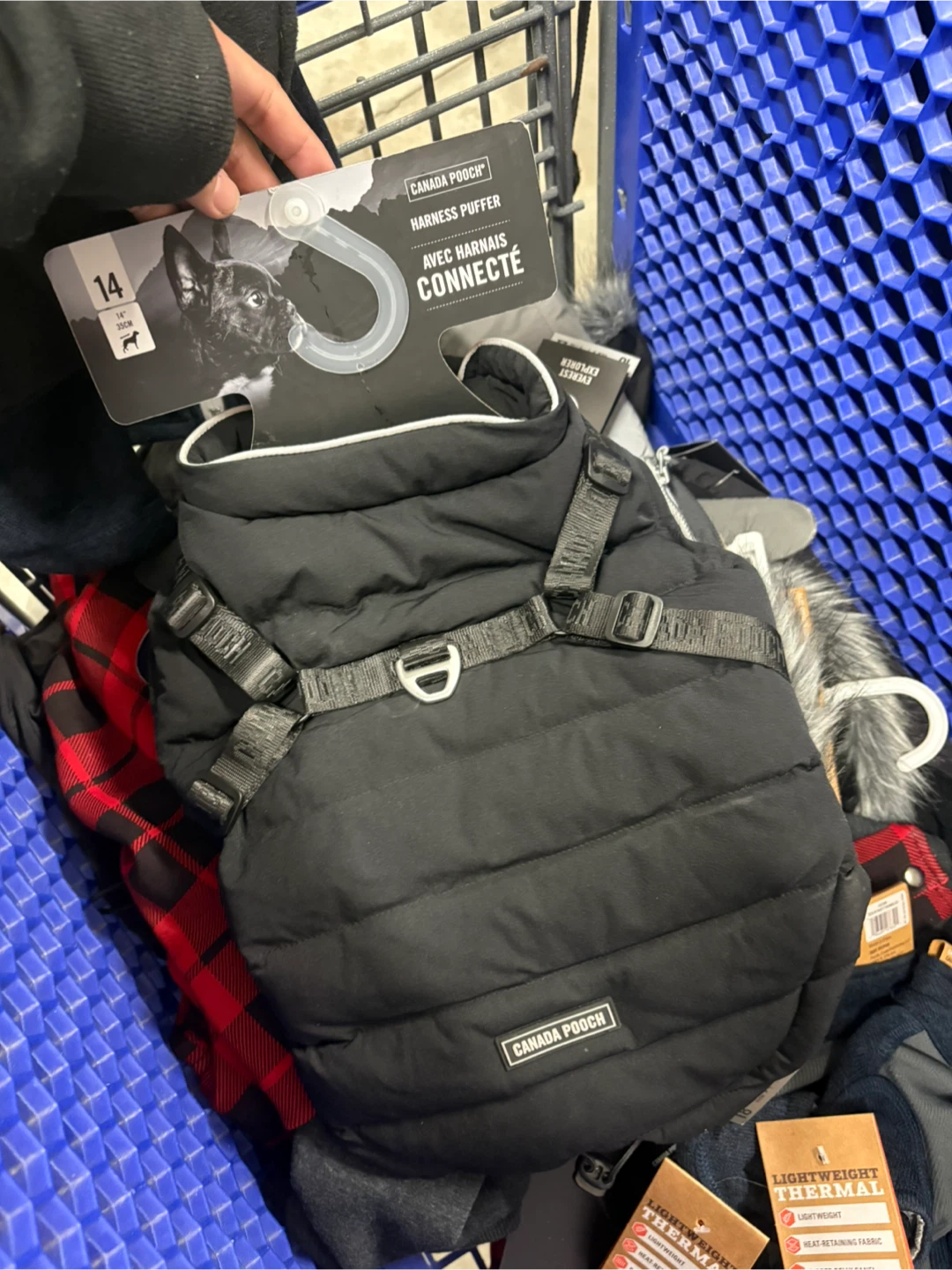 Canada Pooch Harness Puffer Dog Jacket