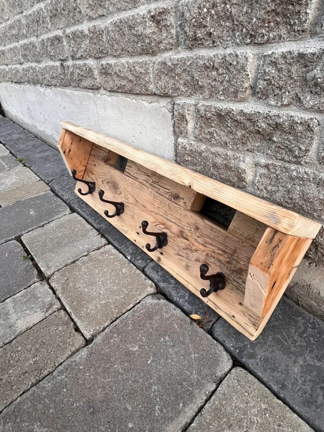 Barn Board Coat Rack( 28” x 9”x 6”) image indicator(3)